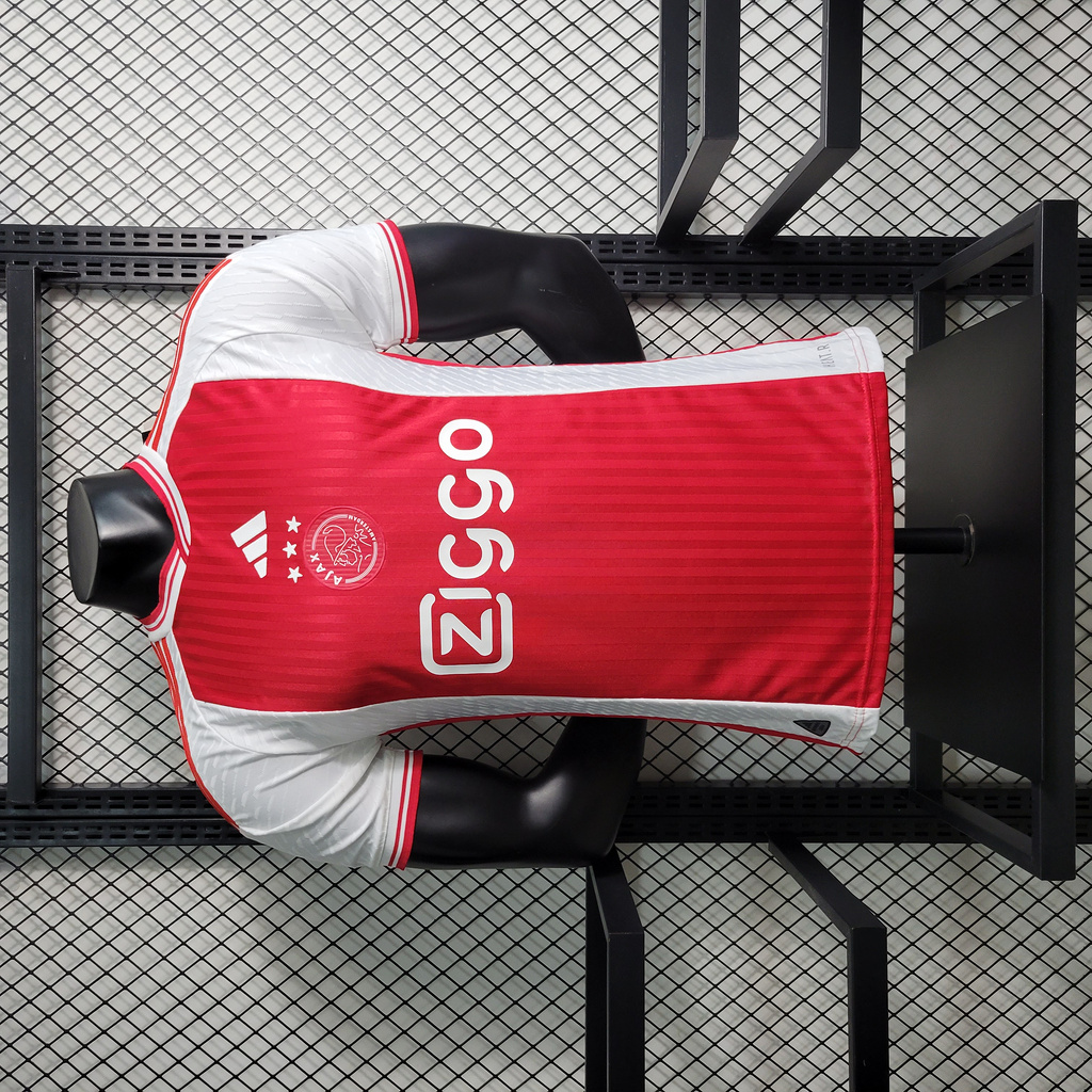 Ajax 23-24 Home Stadium Jersey - Player Version - Unitedfutballjersey