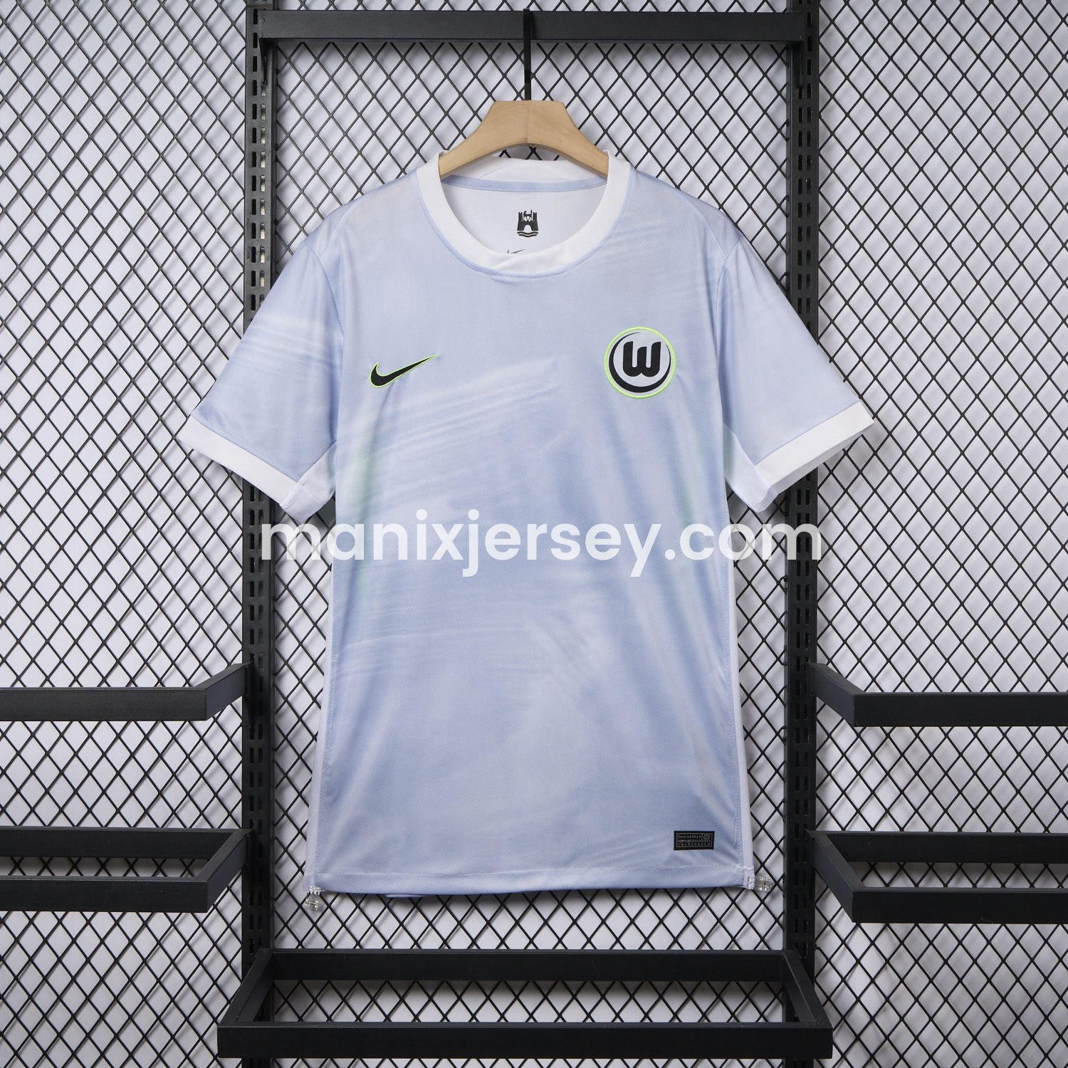 Wolfsburg 25-26 Away Unsponsored Jersey - Fans Version - Unitedfutballjersey