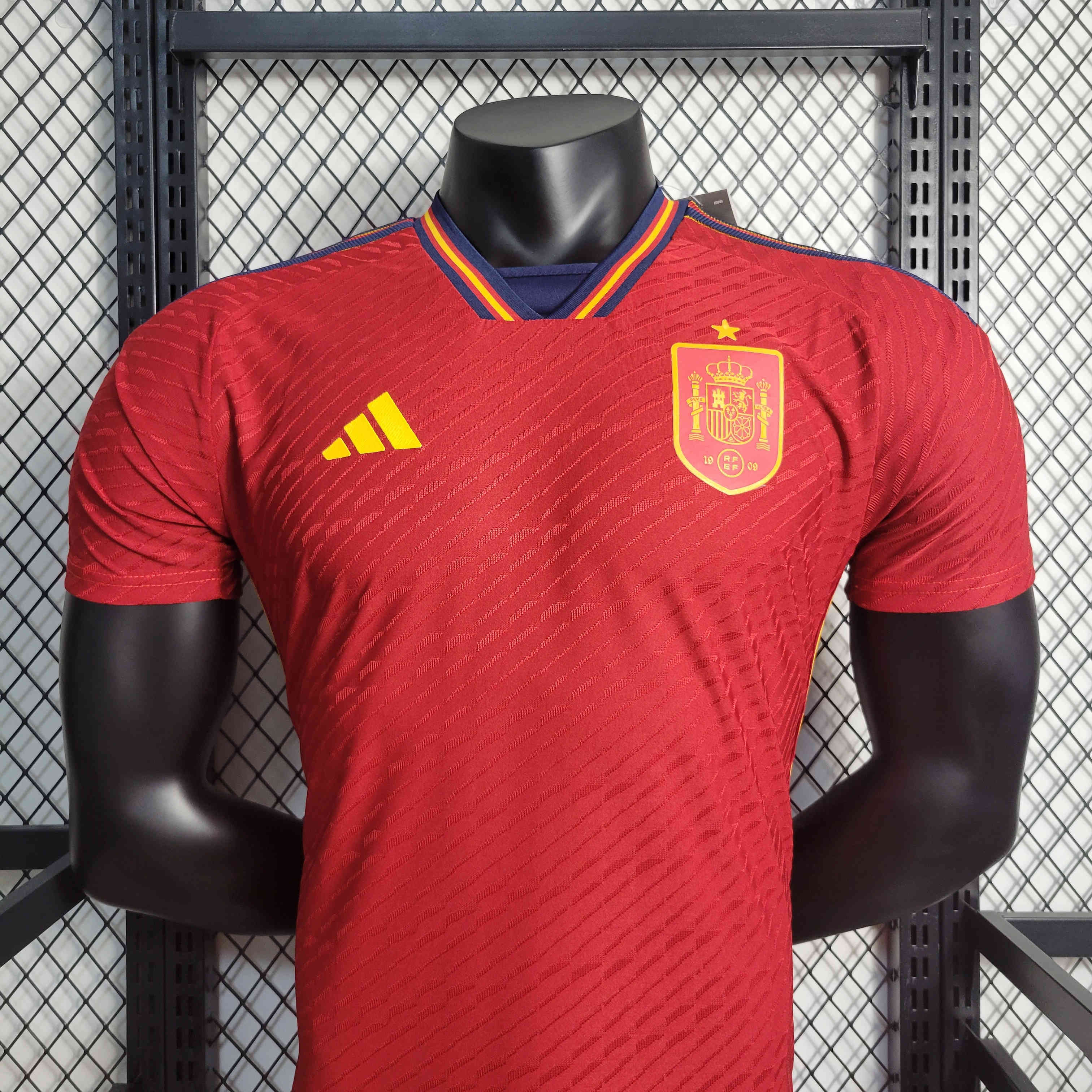 Spain 22-23 Home Jersey - Player Version - Unitedfutballjersey
