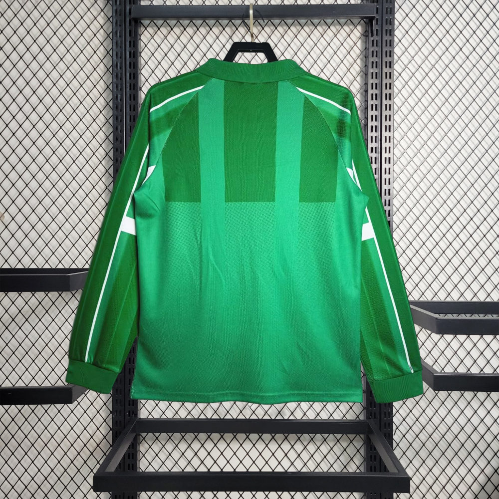 Retro Tottenham Hotspur 1997-99 Green Goalkeeper Long Sleeve Jersey - Unitedfutballjersey