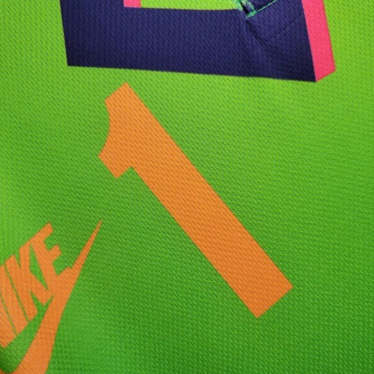 Retro Mexico 1995 Goalkeeper Green Black Jersey - Unitedfutballjersey