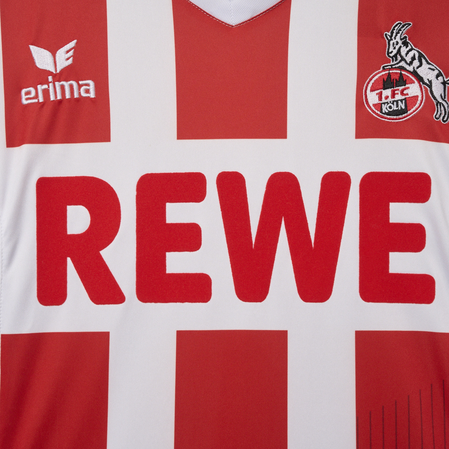 Retro 1. FC Köln 2017-18 Home Jersey - Unitedfutballjersey