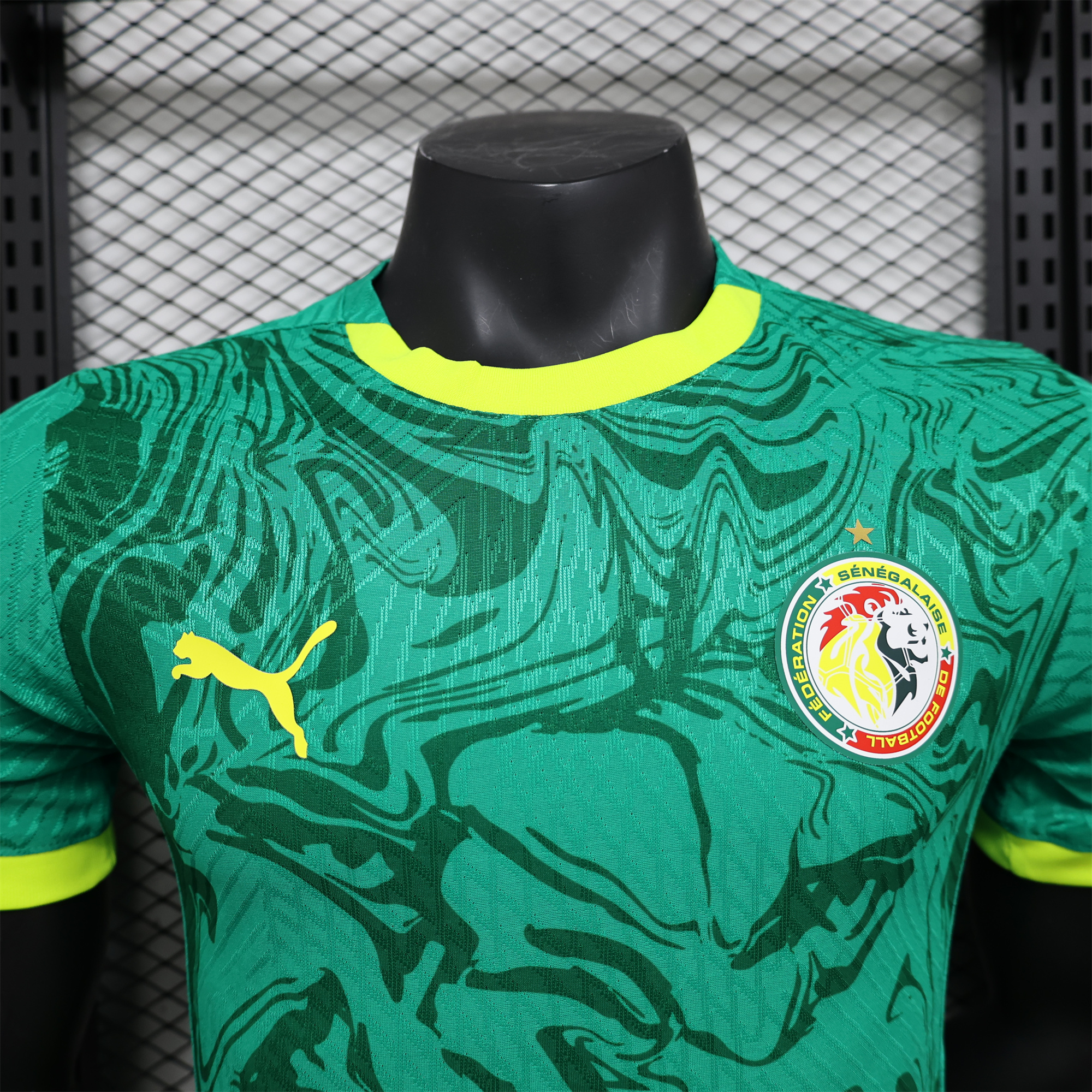 Senegal 24-25 Away Green Jersey - Player Version - Unitedfutballjersey