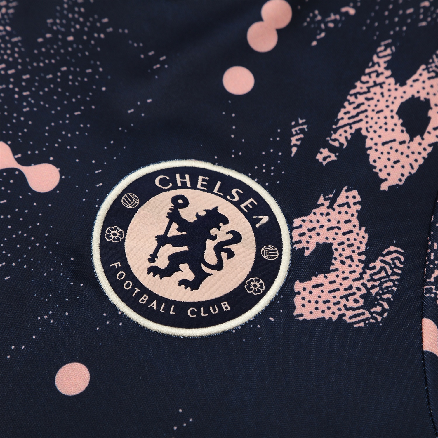 C.H.E.L.S.E.A 25-26 Traning Hoodie Set - Deep Blue With Royal Blue - Unitedfutballjersey