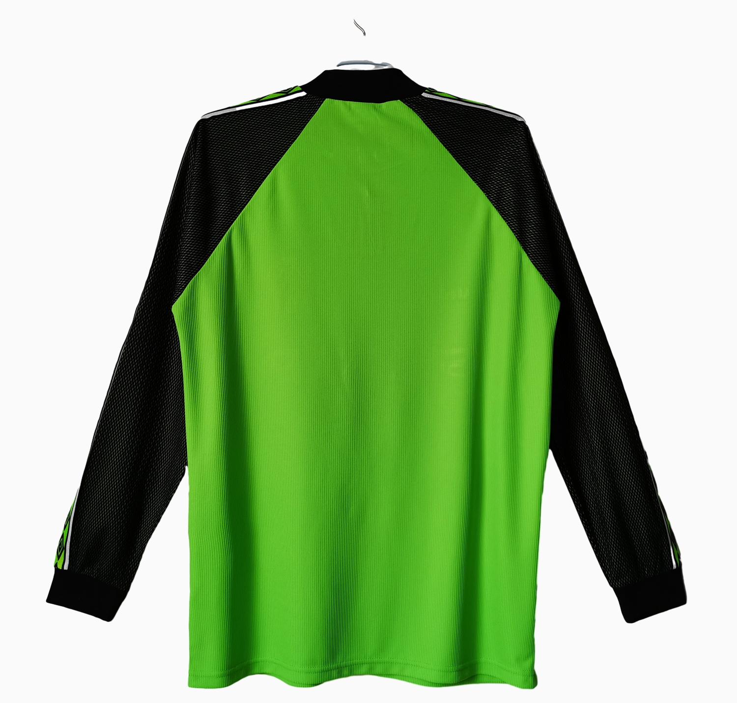 Manchester United Retro 98-99 Green Goalkeeper Long Sleeve Jersey - Unitedfutballjersey