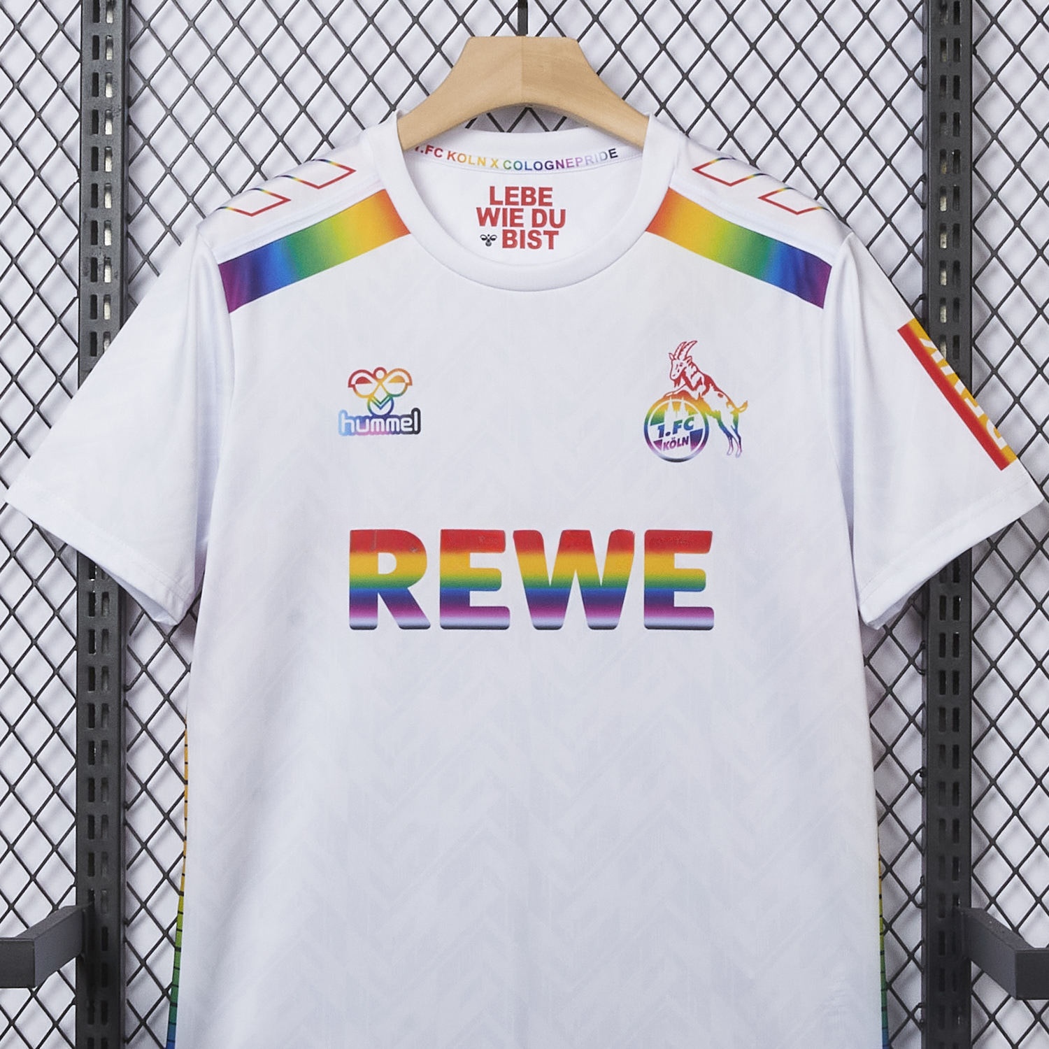 1. FC Köln 2024-25 Pride Diversity Special Edition Jersey - Fans Version - Unitedfutballjersey