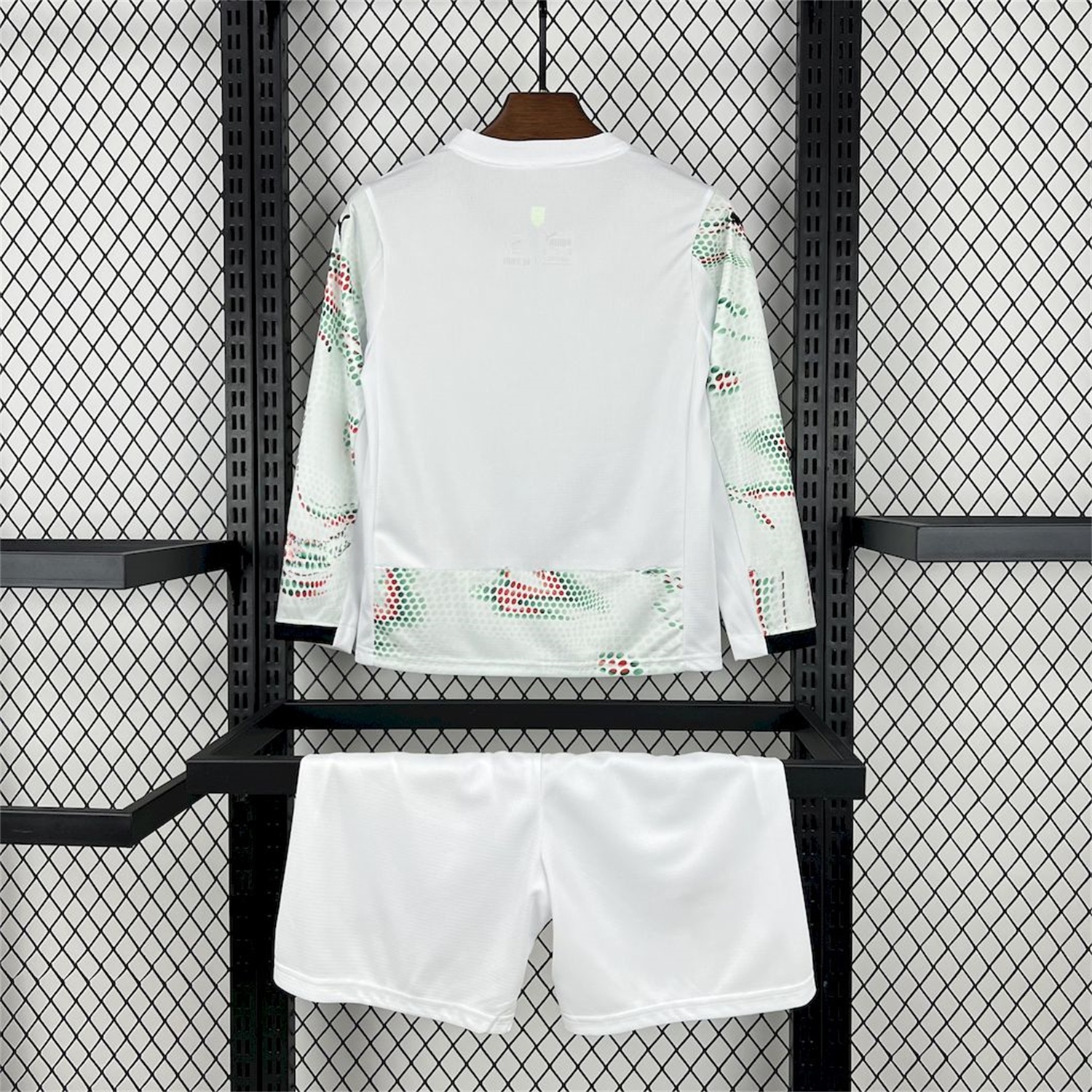 Portugal 2025-26 Away Long Sleeves Kids Kit - Unitedfutballjersey