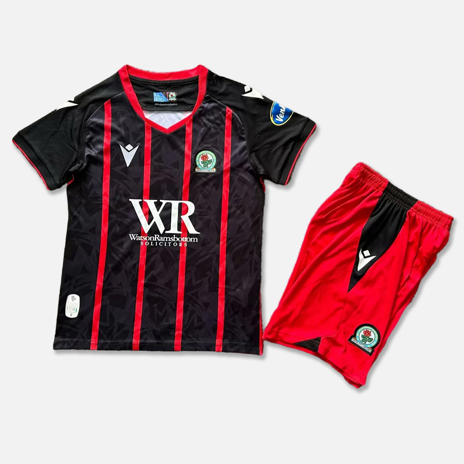 Blackburn Rovers 24-25 Away Kids Kit - Unitedfutballjersey