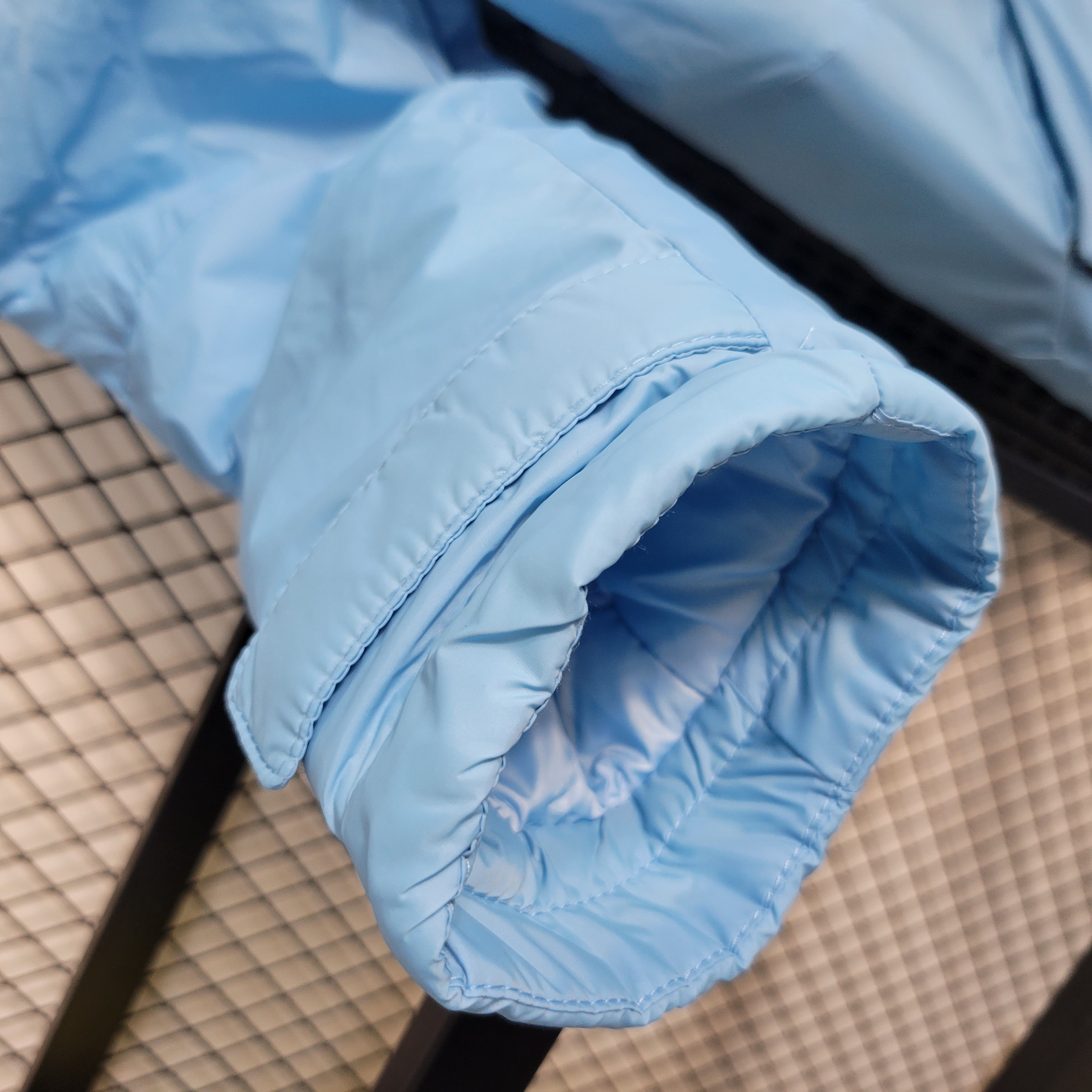 Manchester City 23-24 Men's Hooded Thermal Cotton Jacket - Blue - Unitedfutballjersey