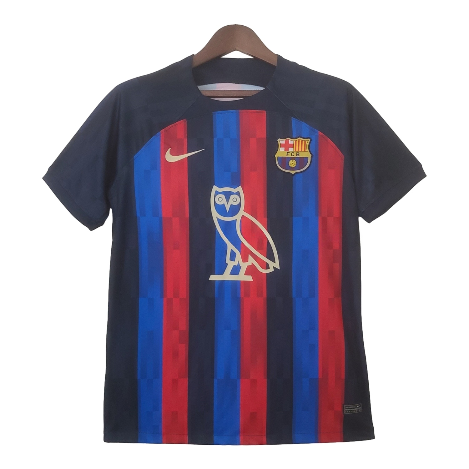 Retro Barcelona 22-23 Owl Sponsor Home Jersey - Unitedfutballjersey