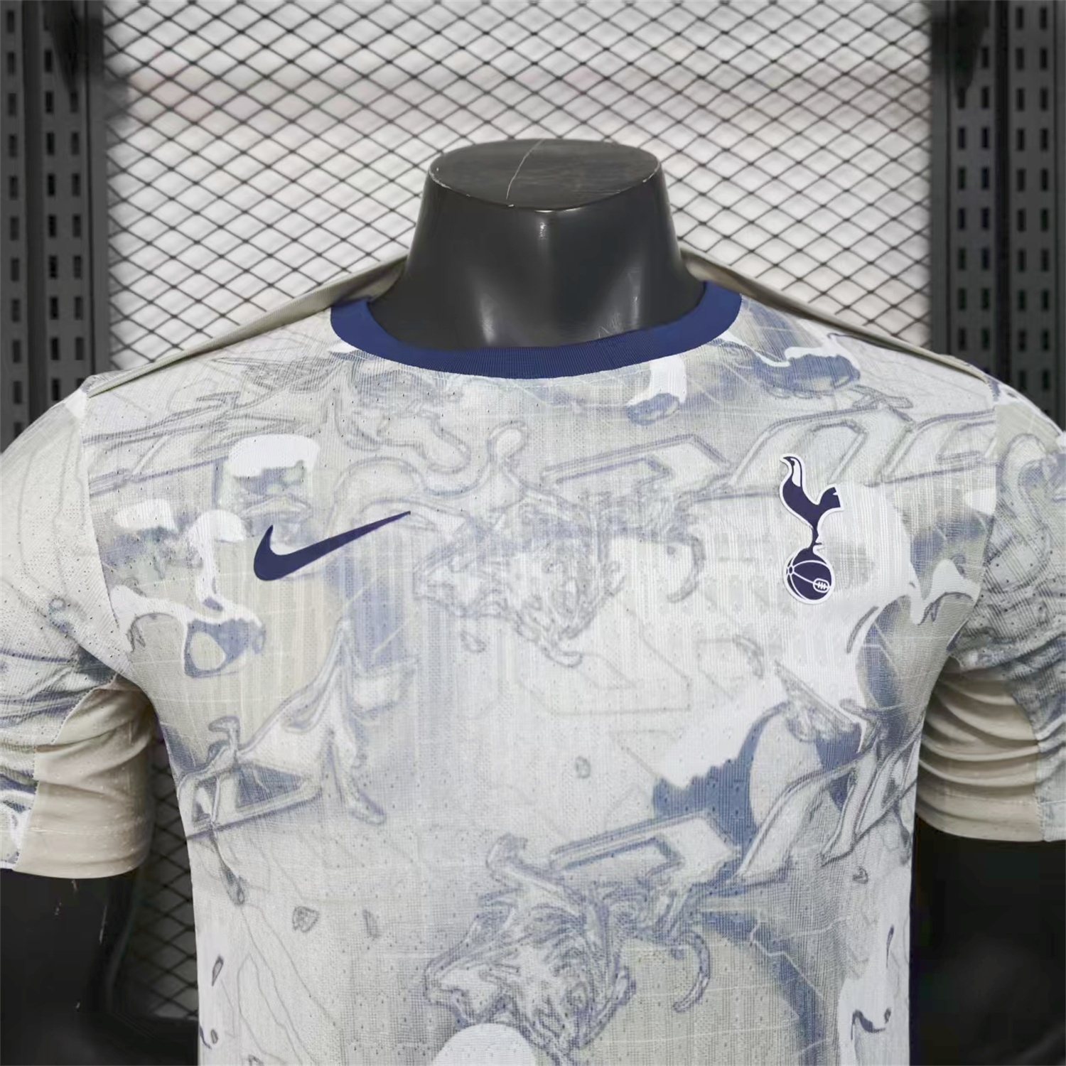 Tottenham Hotspur 25-26 Grey Pre-Match Training Jersey - Player Version - Unitedfutballjersey