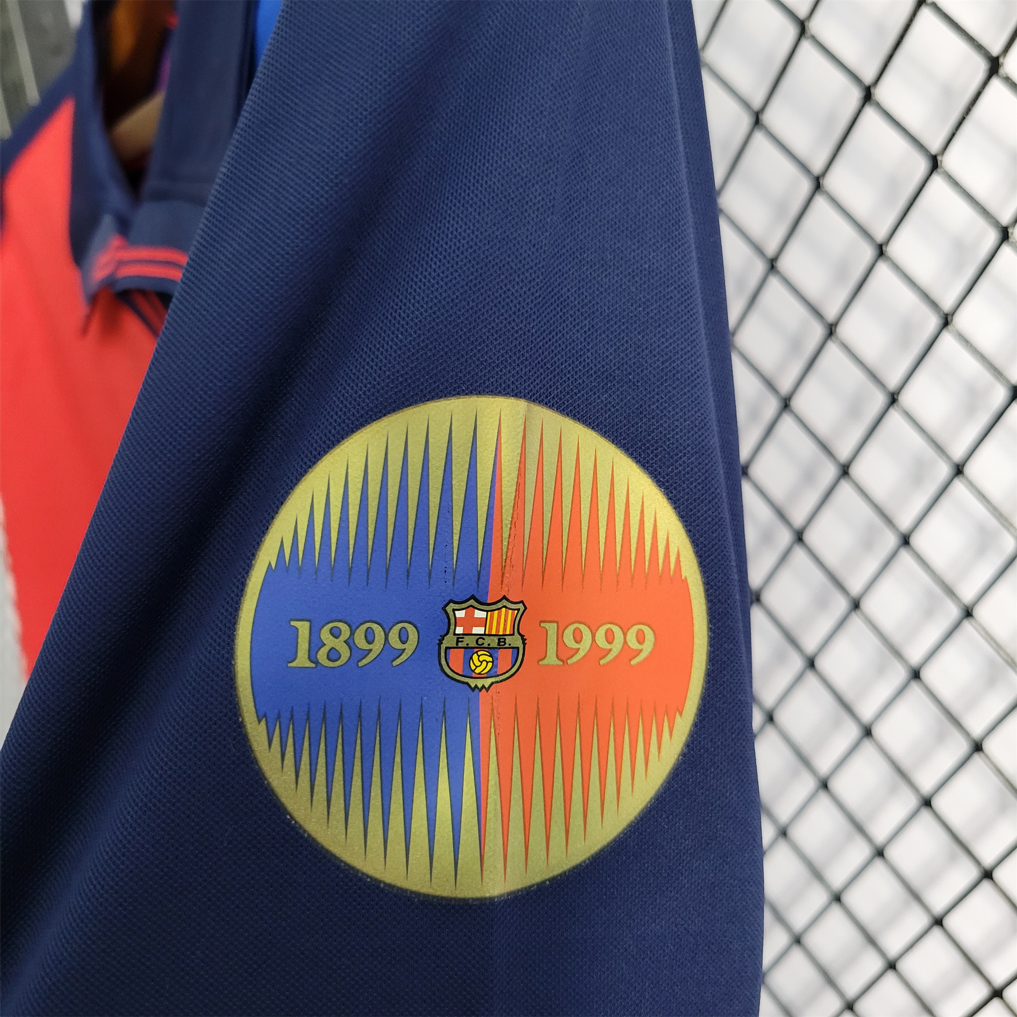 Retro Barcelona Centenary Edition Long Sleeve Jersey - Unitedfutballjersey