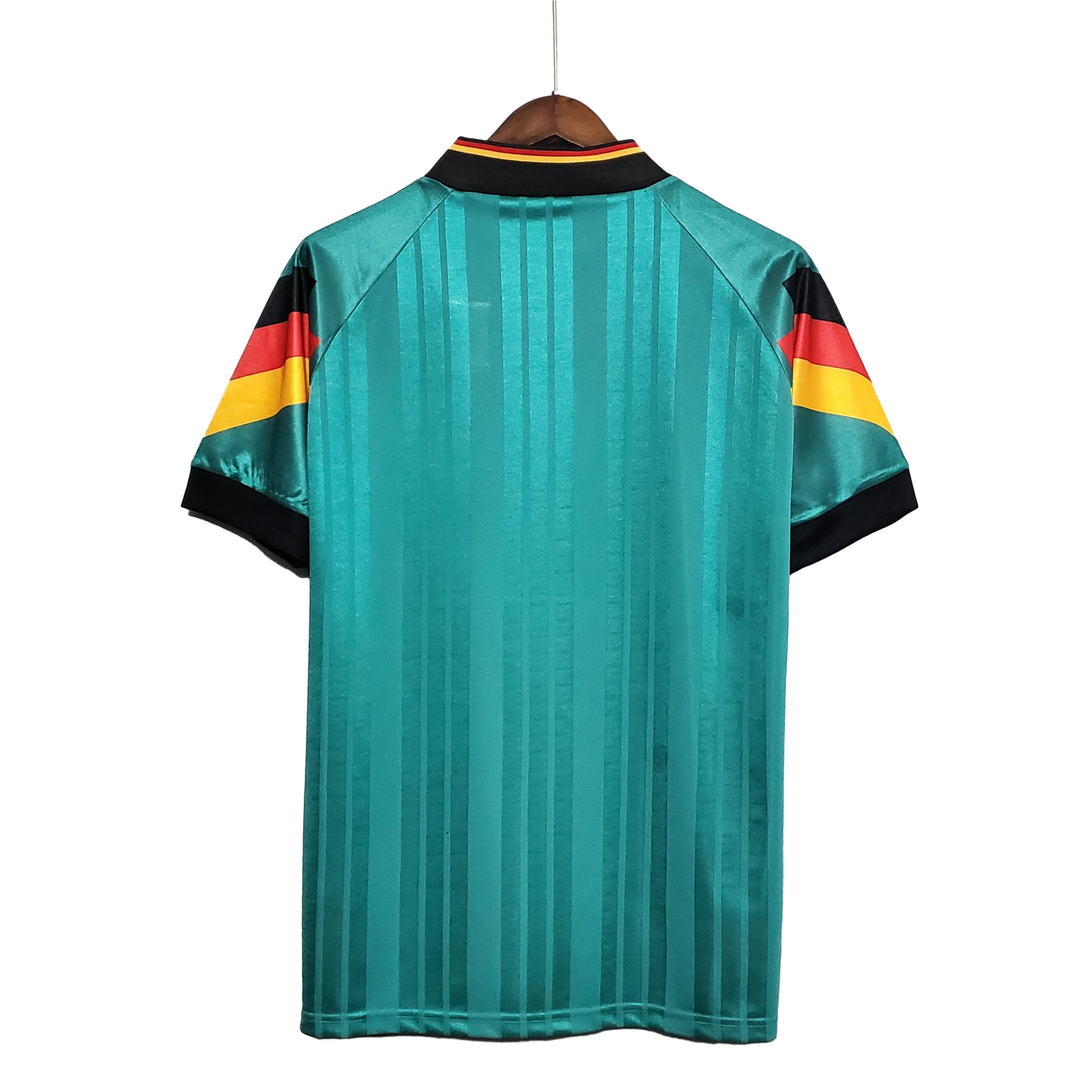 Retro Germany 1992 Away Stadium Jersey - Unitedfutballjersey