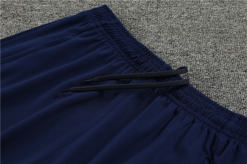 Lyon 23-24 Kids Long Sleeve Training Set Royal Blue - Unitedfutballjersey