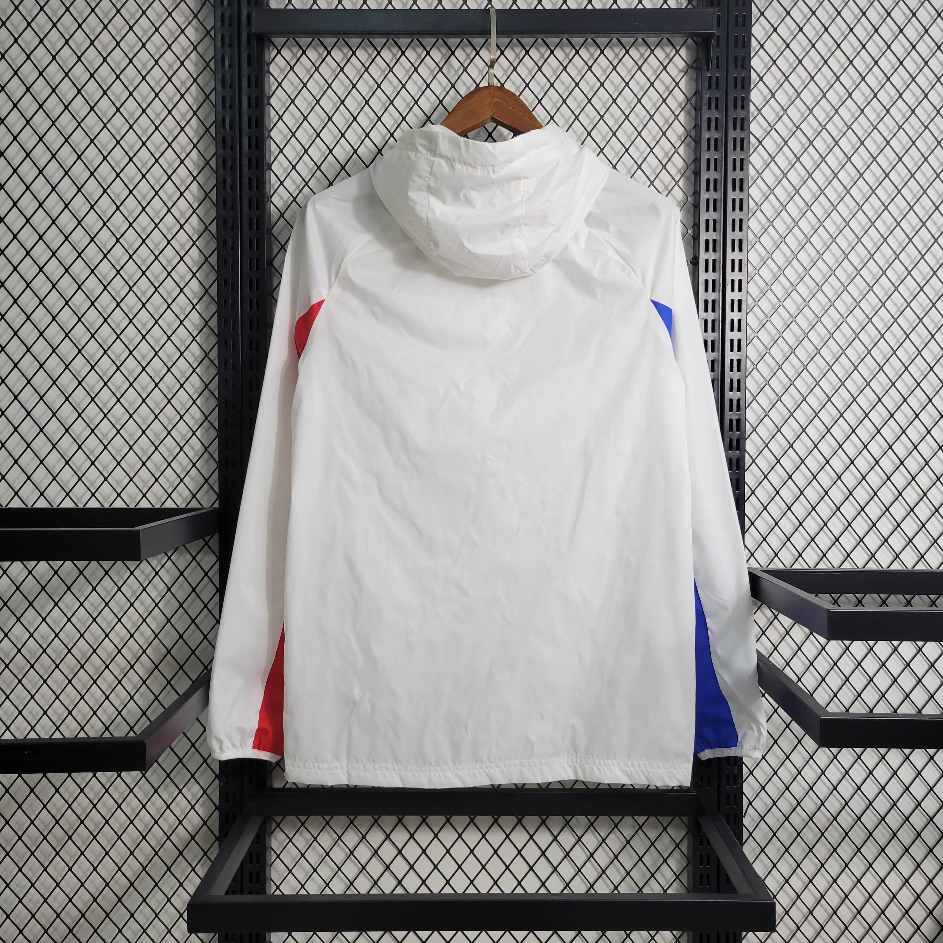 B.A.R.S.A 23-24 White Player Windbreaker - Unitedfutballjersey