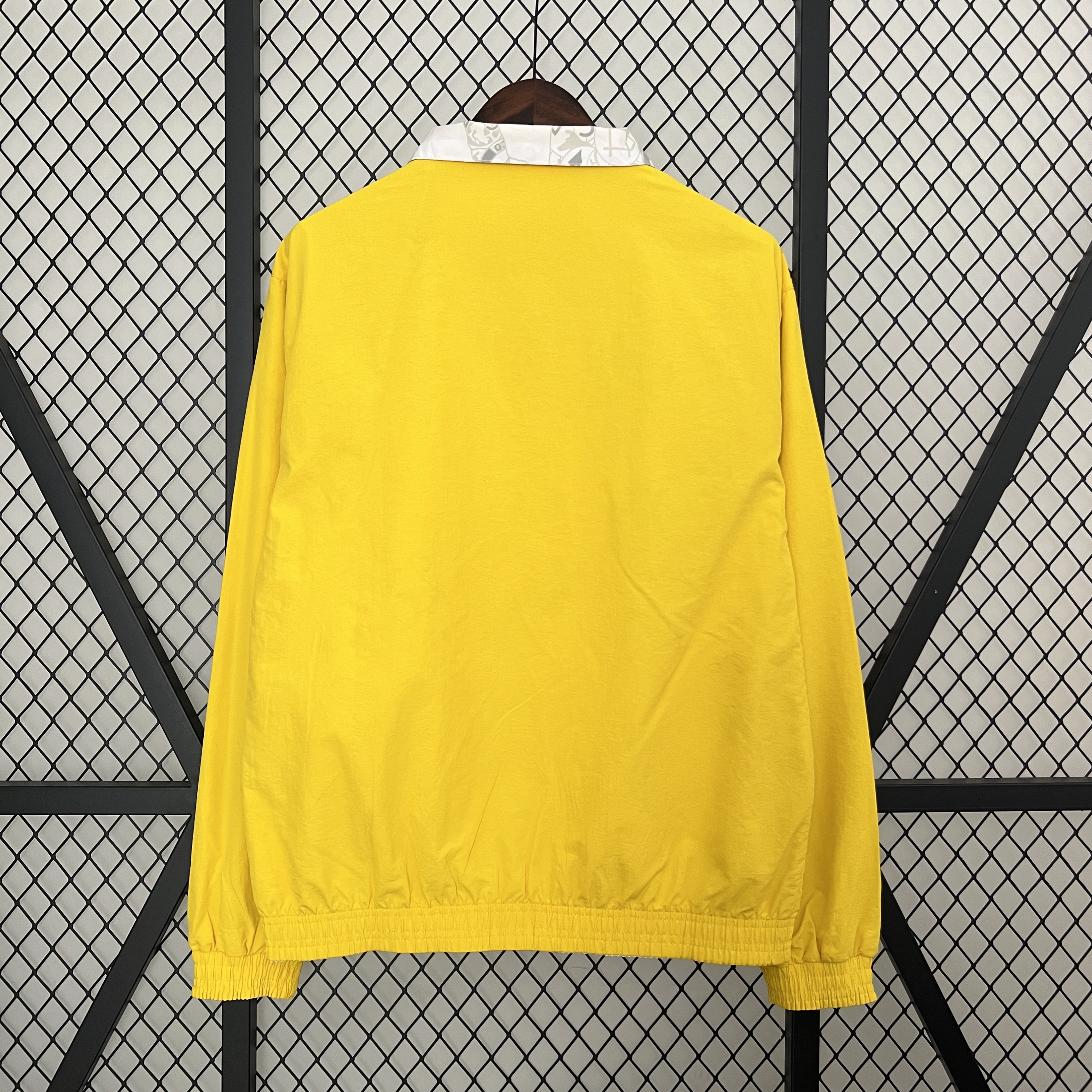 Club América 24-25 Double Sided Reversible Windbreaker - Yellow & White - Unitedfutballjersey
