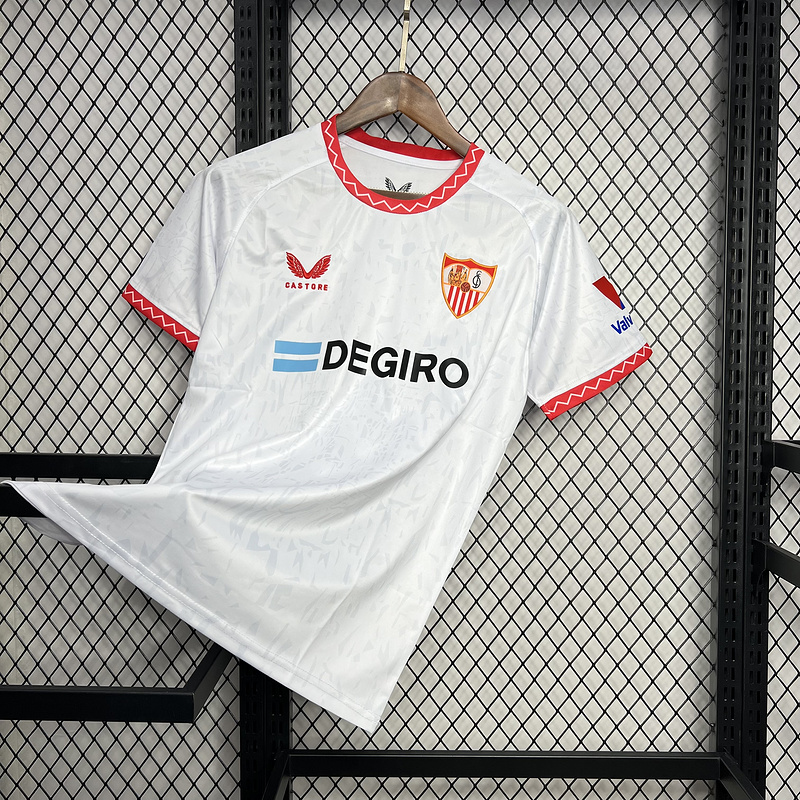 Sevilla 24-25 Home Stadium Jersey - Fans Version - Unitedfutballjersey