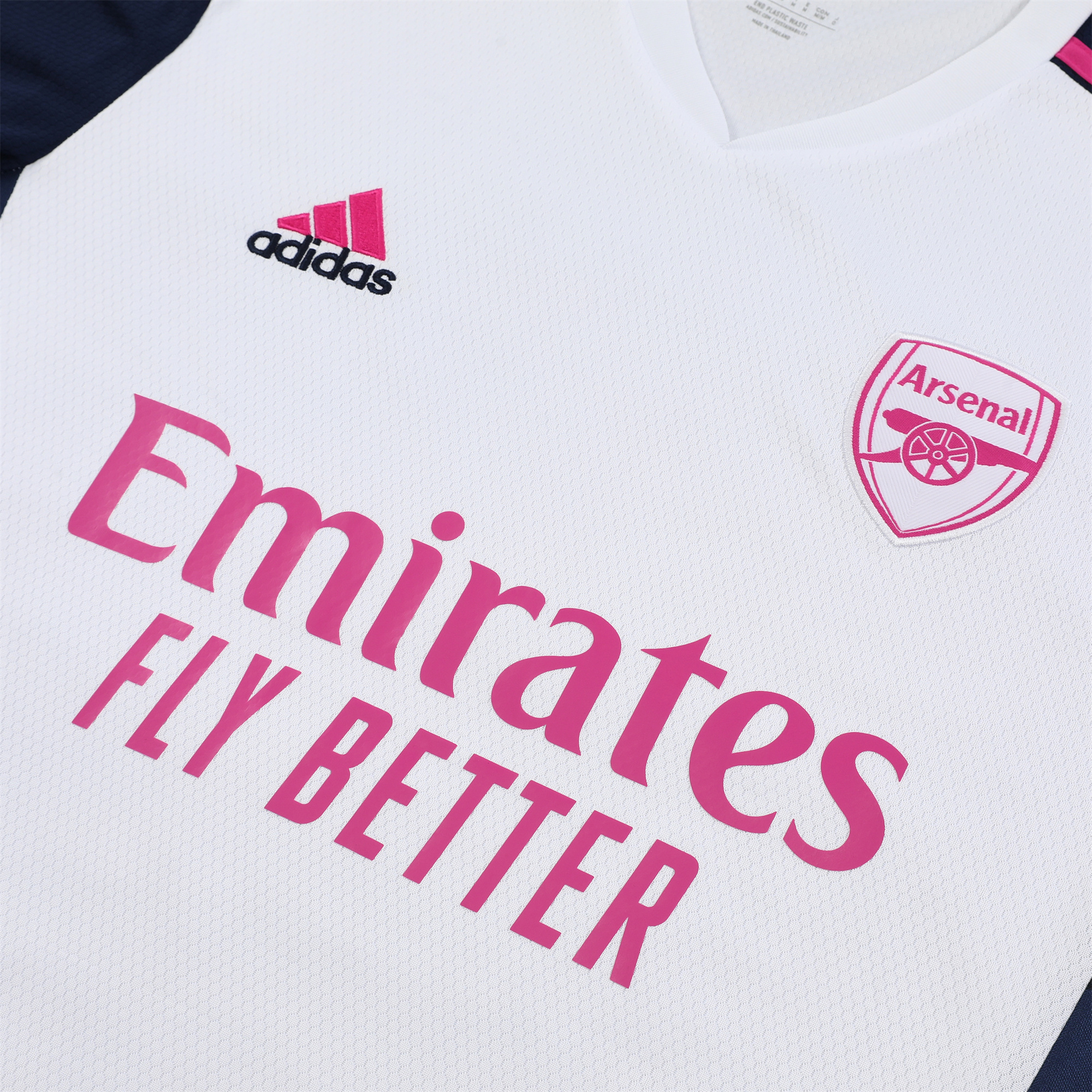 Arsenal 23-24 Short-Sleeve Training Set - White - Unitedfutballjersey