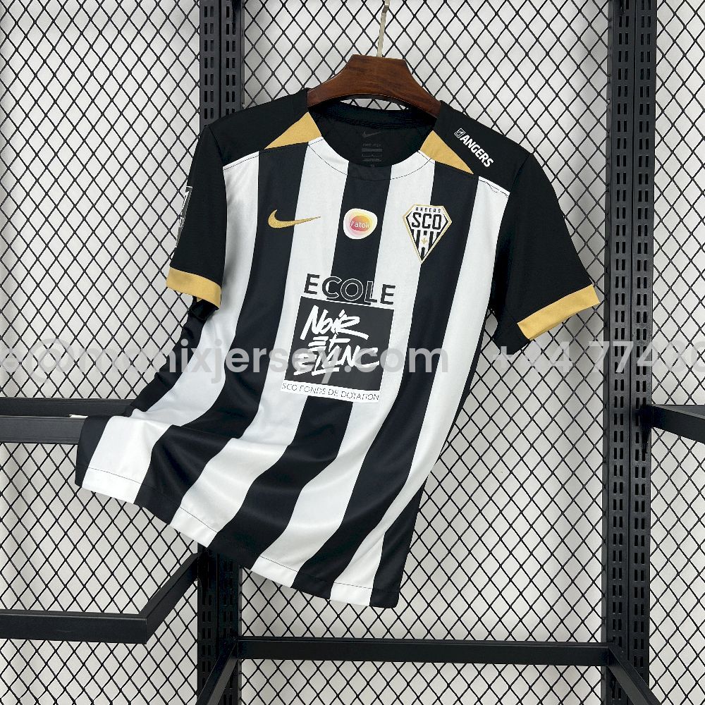 Angers 25-26 Home Jersey - Fans Version - Unitedfutballjersey