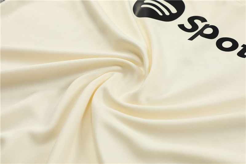 B.A.R.S.A 23-24 Long Sleeve Training Set -Beige White - Unitedfutballjersey