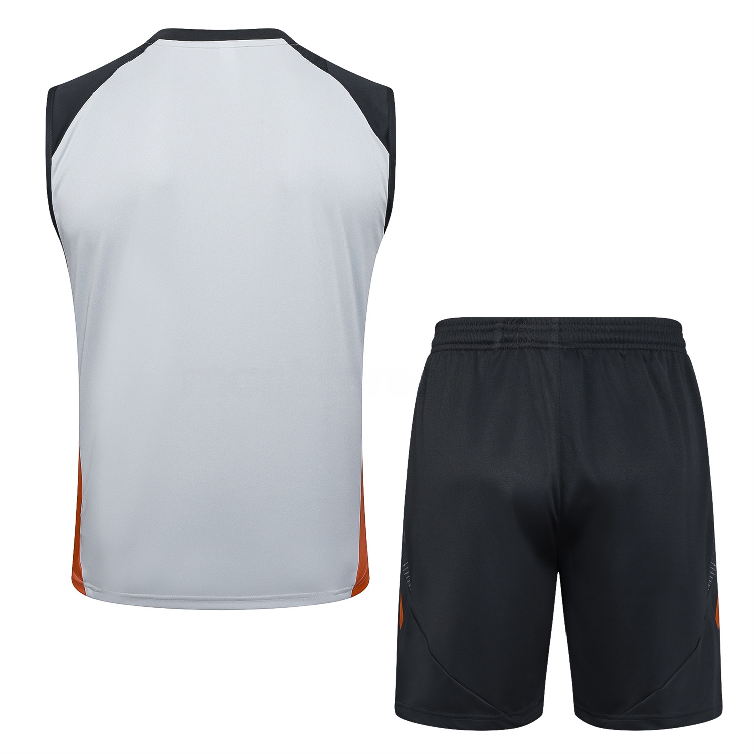 Benfica 25-26 Vest Training Set - Grey Vest and Deep Grey Shorts - Unitedfutballjersey