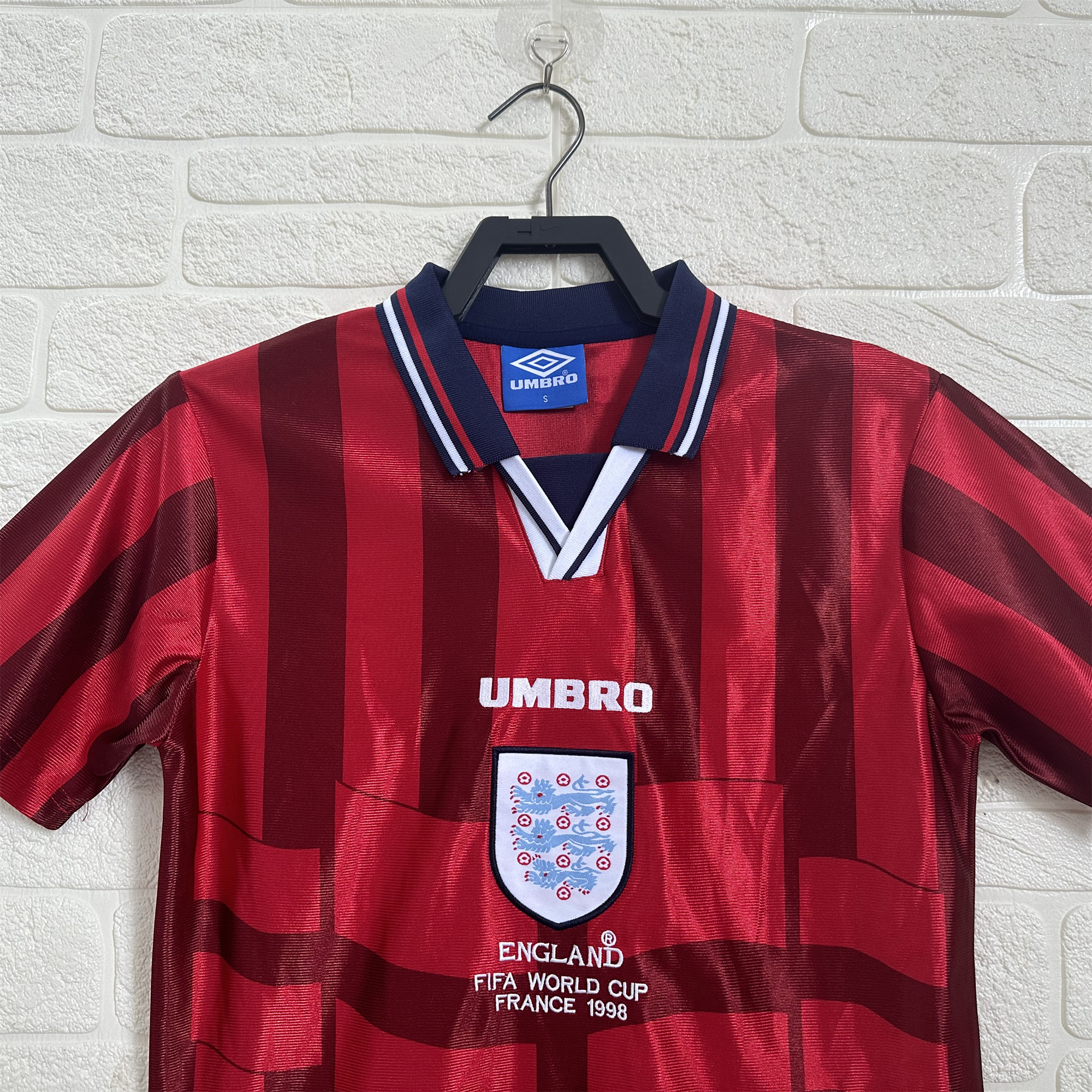 Retro England 1998 Away Jersey - Unitedfutballjersey
