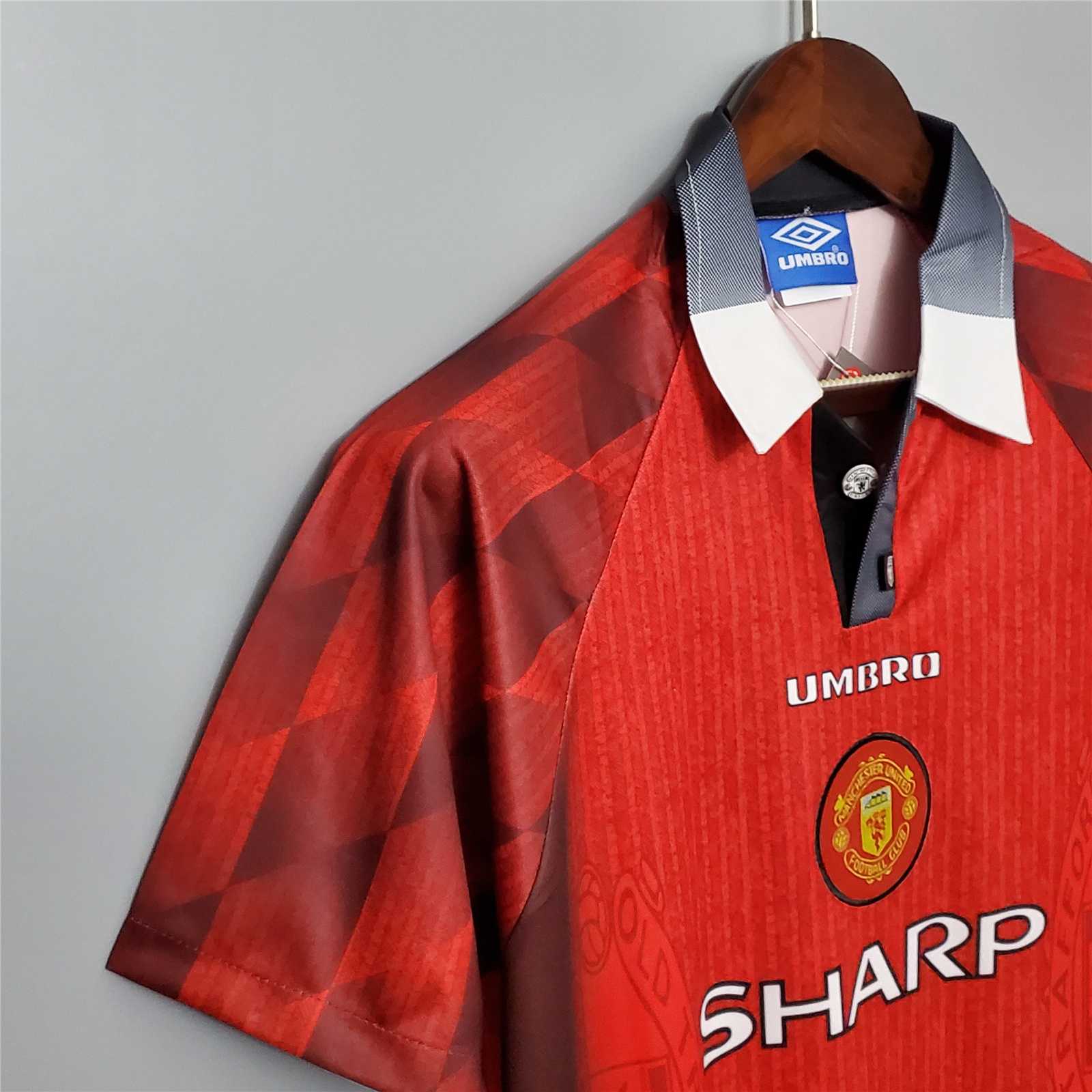 Retro Manchester United 96-97 Home Jersey - Unitedfutballjersey