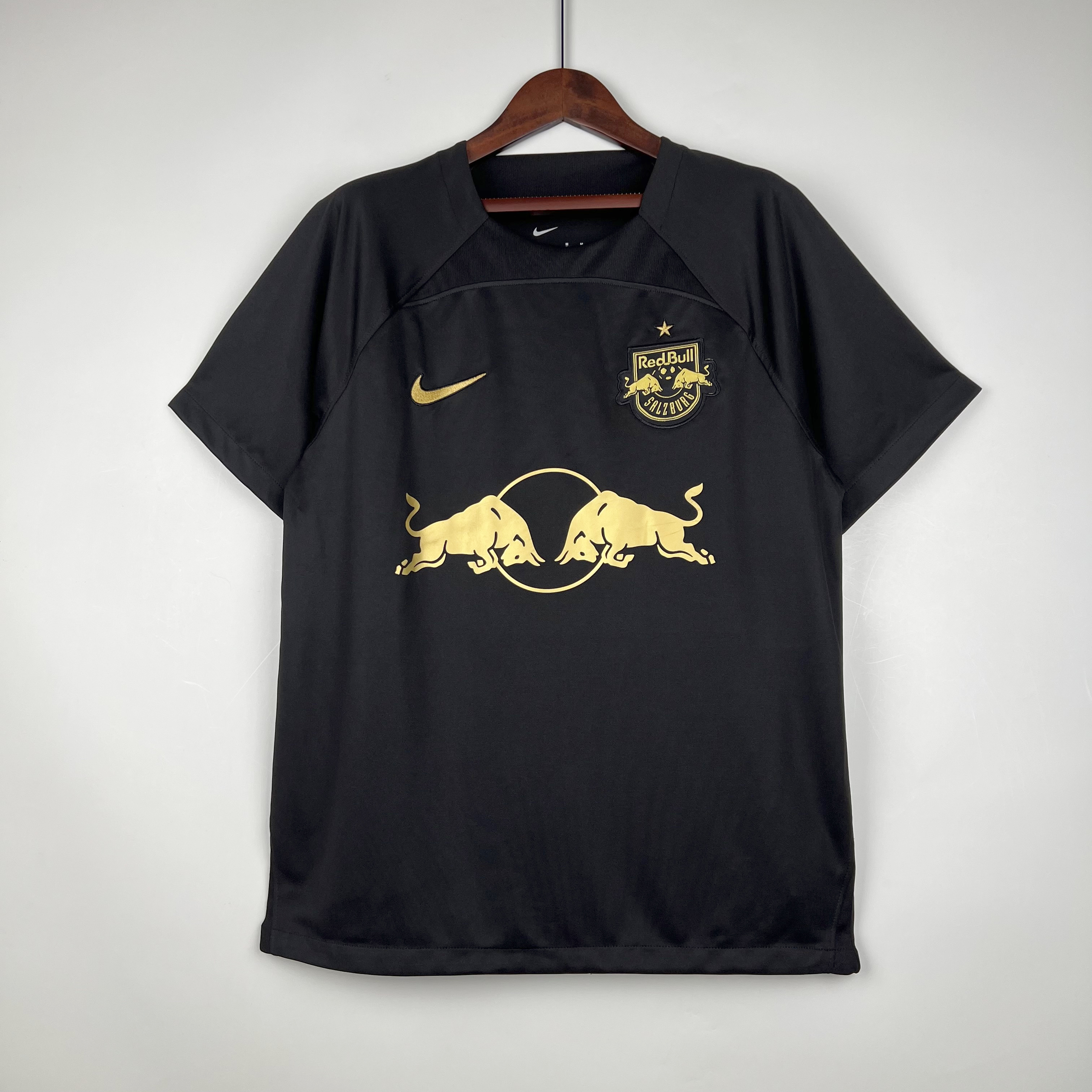 Red Bull Salzburg 22-23 Black Special Edition Jersey - Fans Version - Unitedfutballjersey