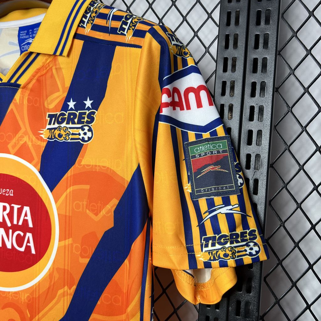 Retro Tigres UANL 1997-98 Home Stadium Jersey - Unitedfutballjersey