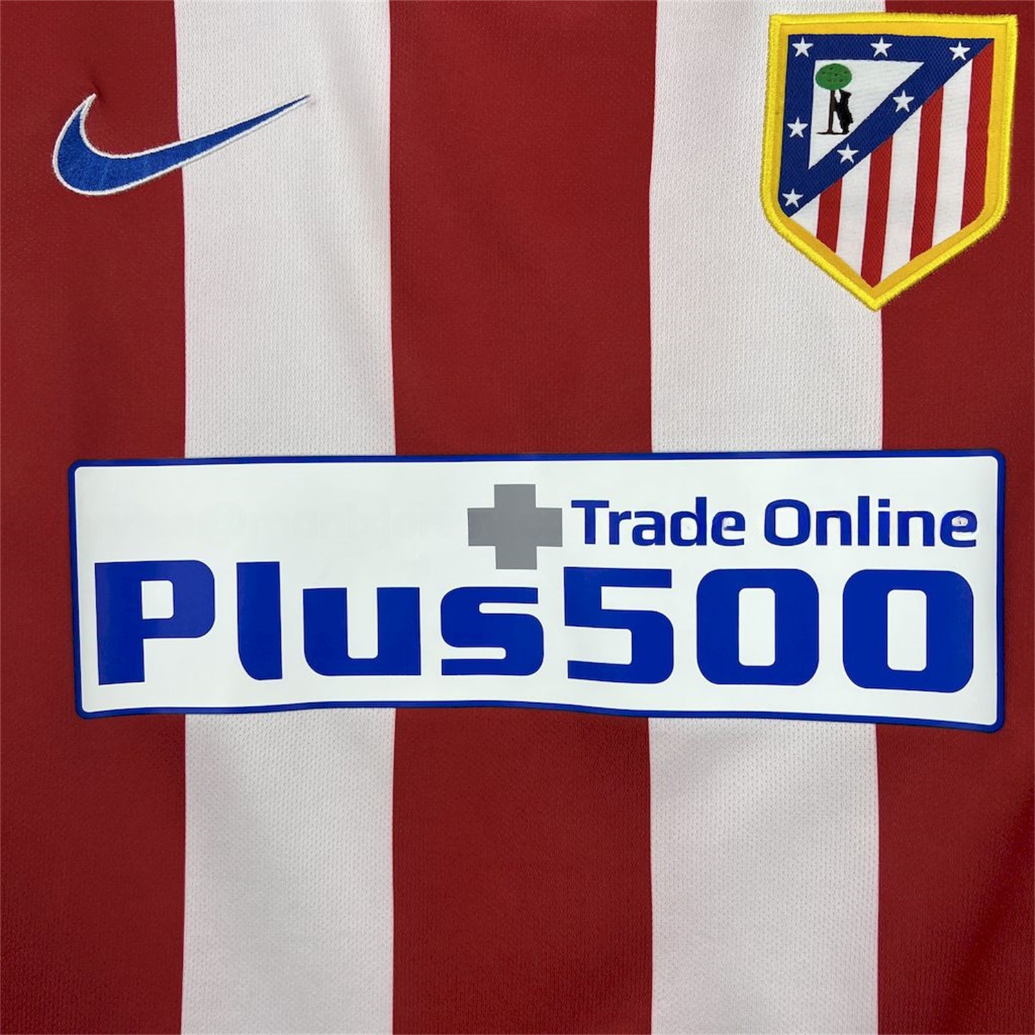 Retro Atletico Madrid 2016-17 Home Jersey - Unitedfutballjersey