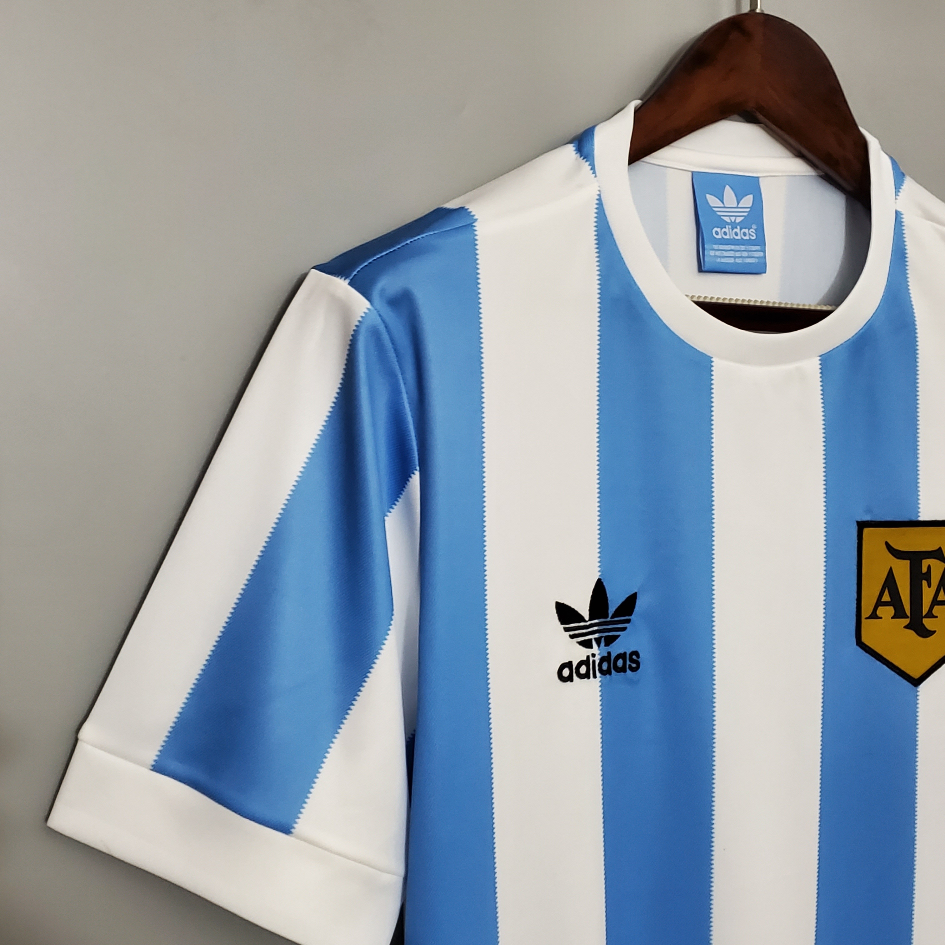 Retro Argentina 1978 Home Stadium Jersey - Unitedfutballjersey