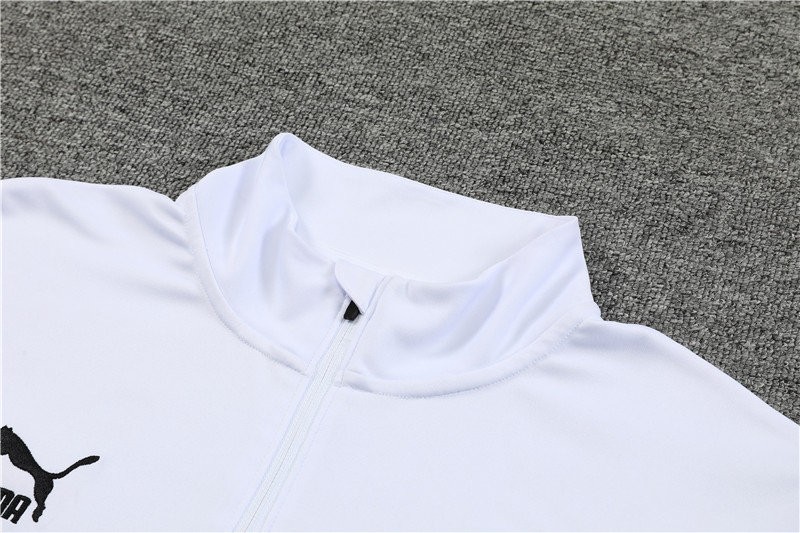 Marseille 23-24 Long Sleeve Training Set -White - Unitedfutballjersey