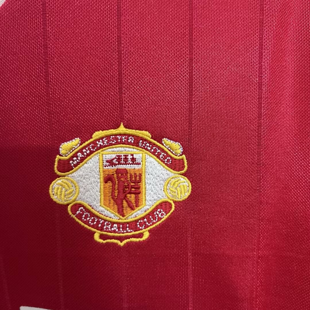 Manchester United Retro 82-83 Home Long Sleeve Jersey - Unitedfutballjersey