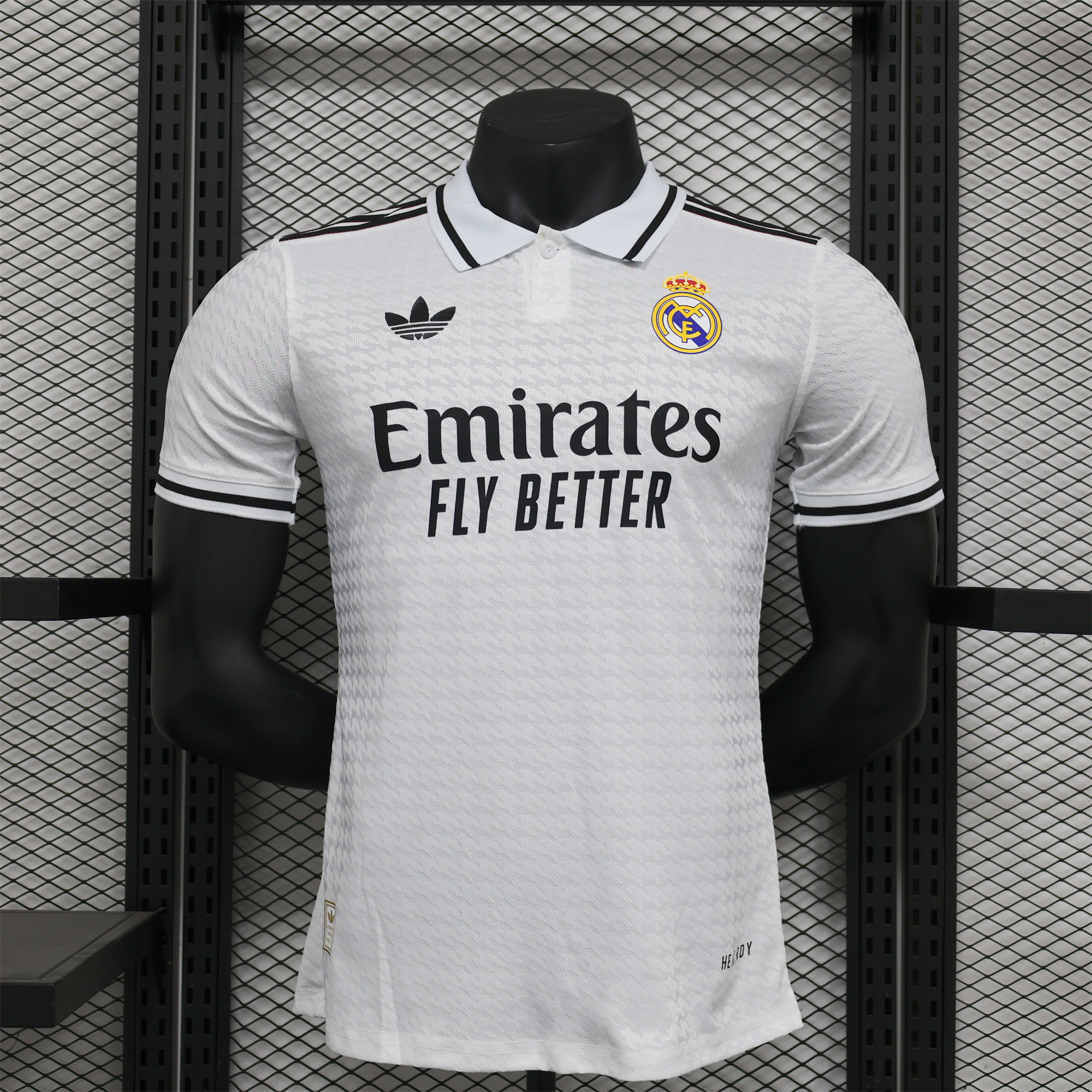 Real Madrid 24-25 Originals White POLO Jersey - Player Version - Unitedfutballjersey