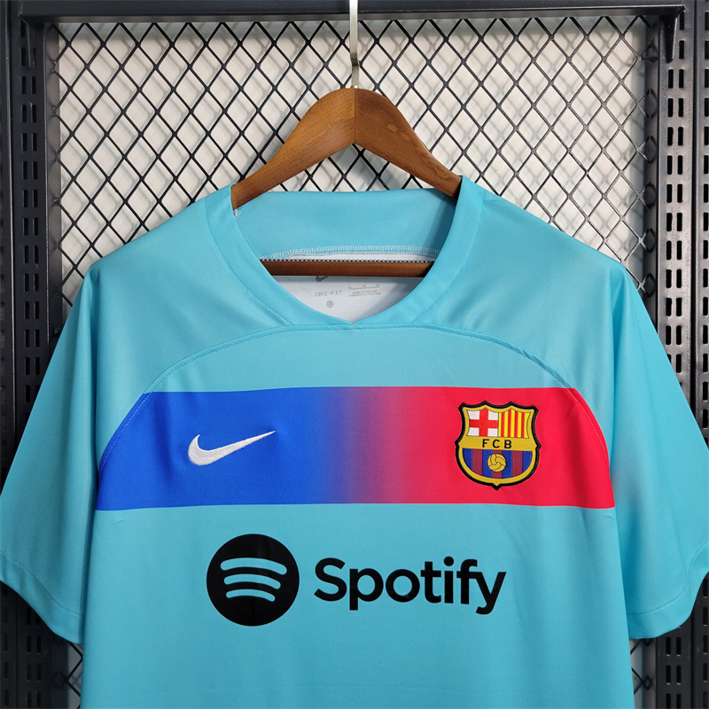 23/24 B.A.R.S.A Sky Blue Training Jersey - Fans Version - Unitedfutballjersey