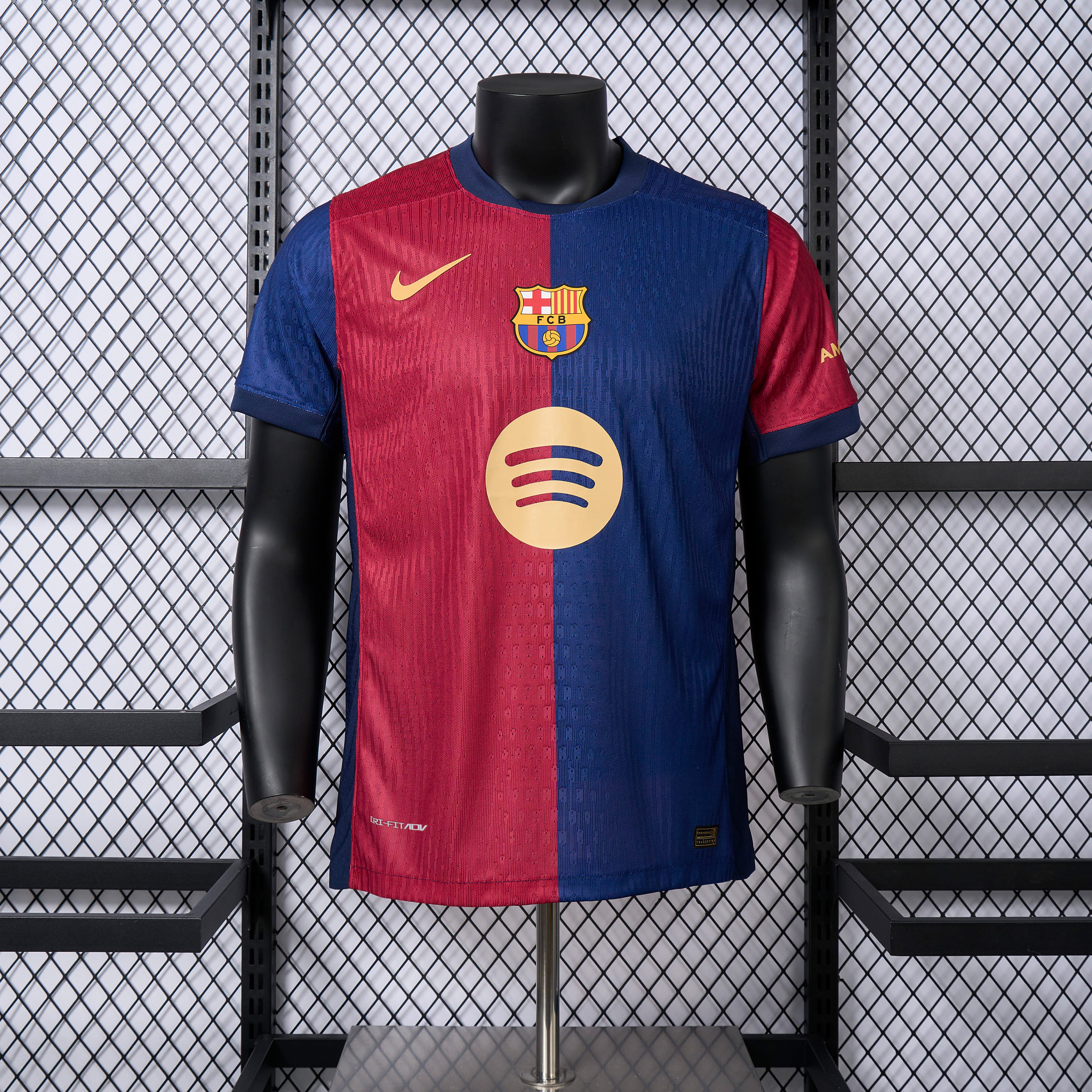 Barcelona 24-25 Home Stadium Jersey with Big Logo - Player Version - Unitedfutballjersey