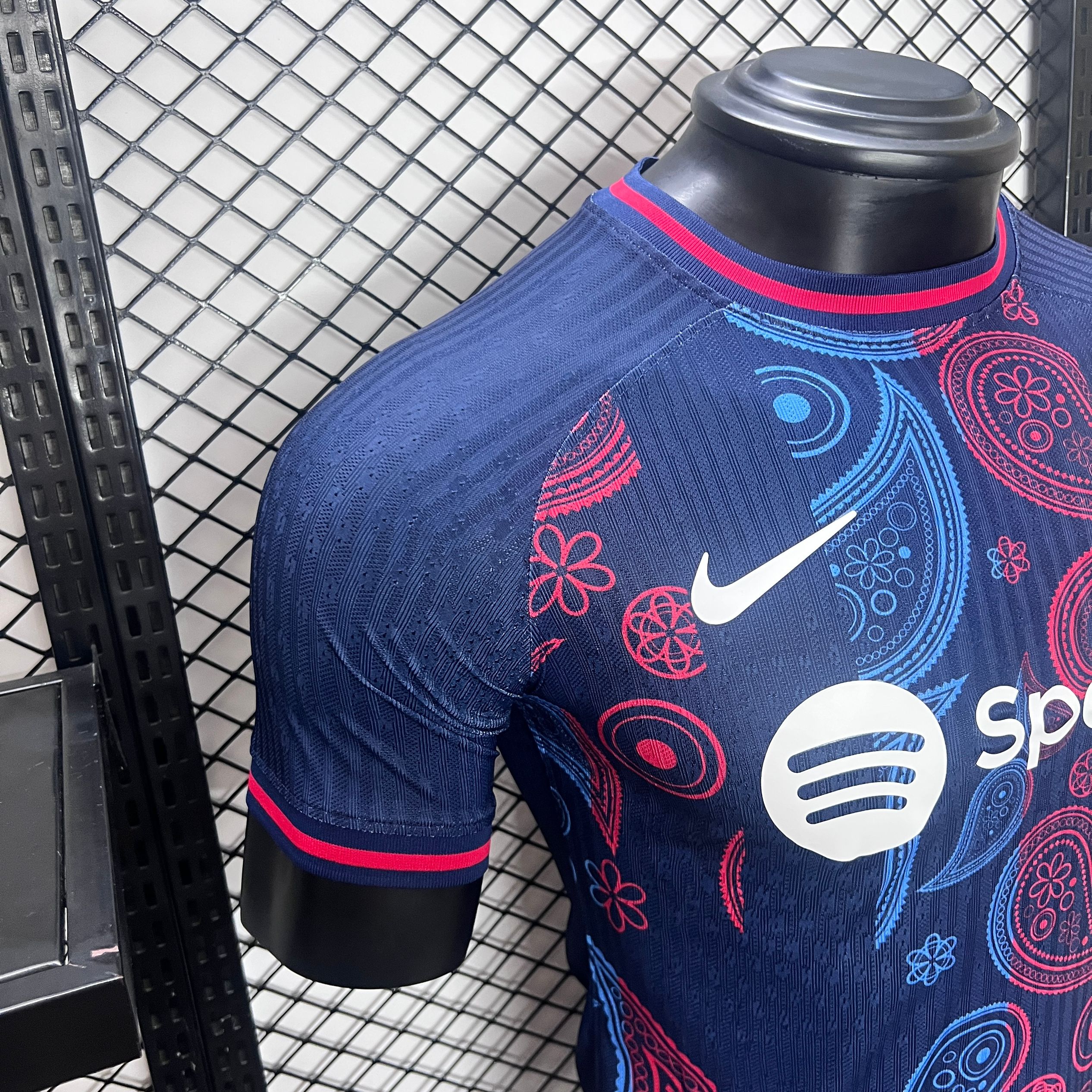 B.A.R.S.A 24-25 Blue Speical Jersey - Player Version - Unitedfutballjersey