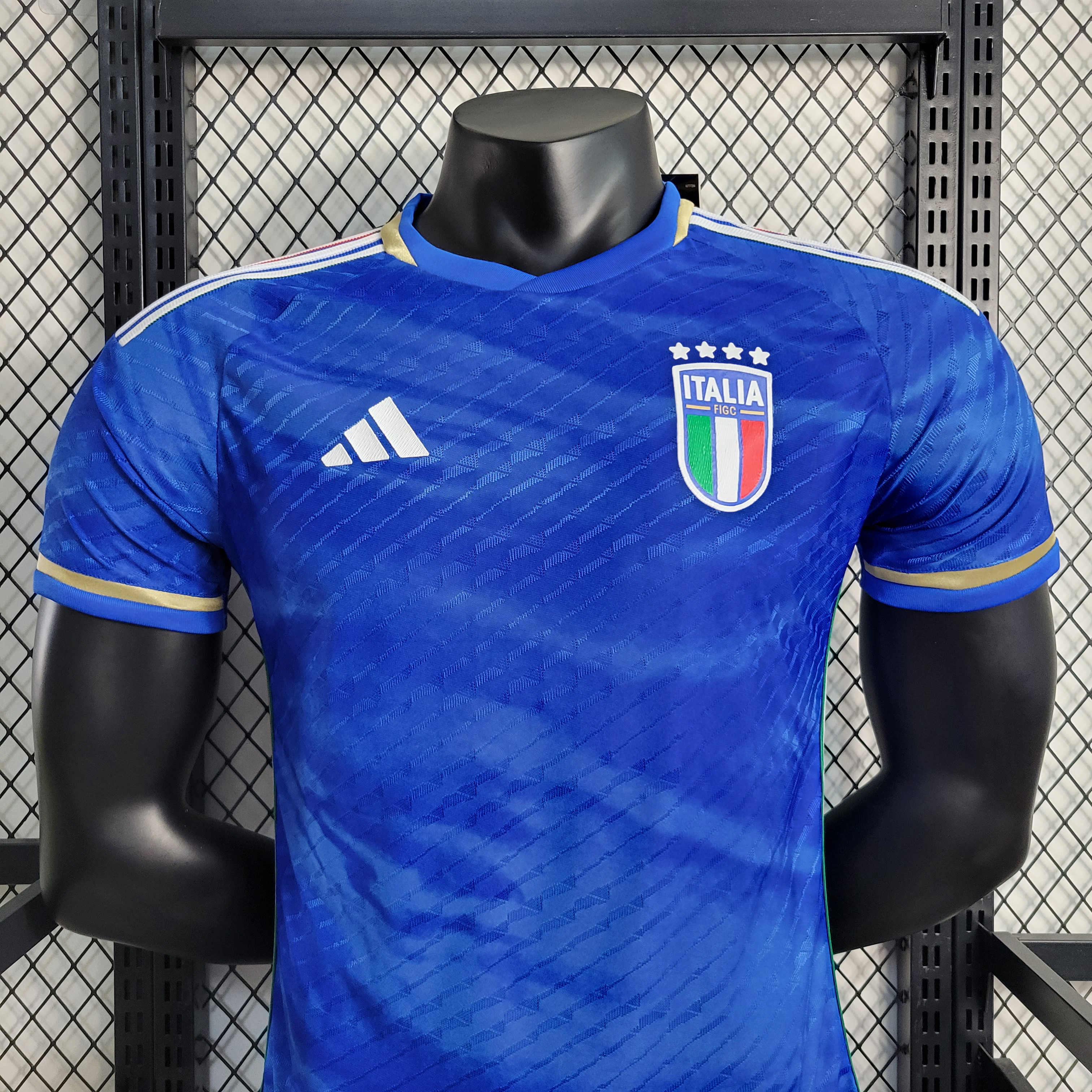 Italy 23-24 Home Stadium Jersey - Player Version - Unitedfutballjersey