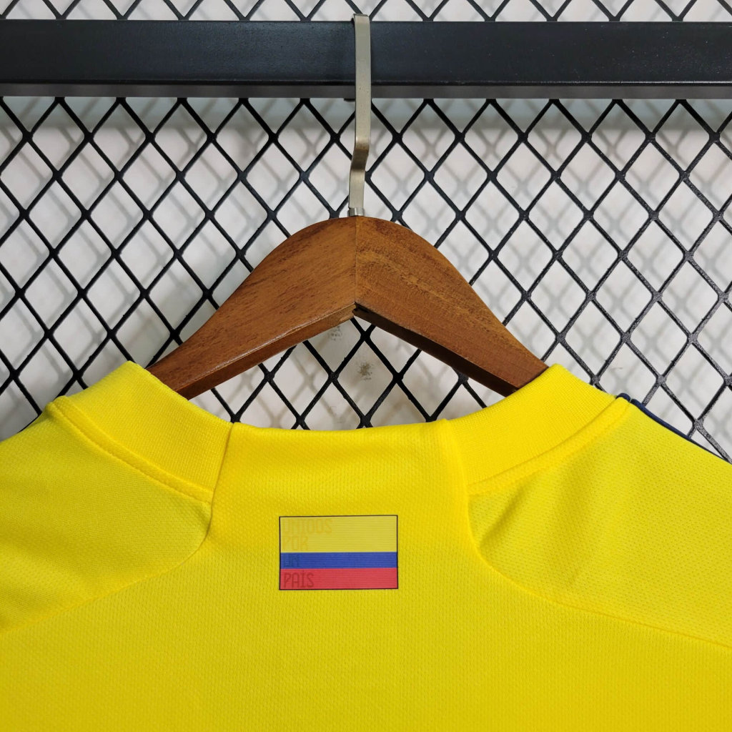 Colombia 2022 Home Stadium Jersey - Fans Version - Unitedfutballjersey