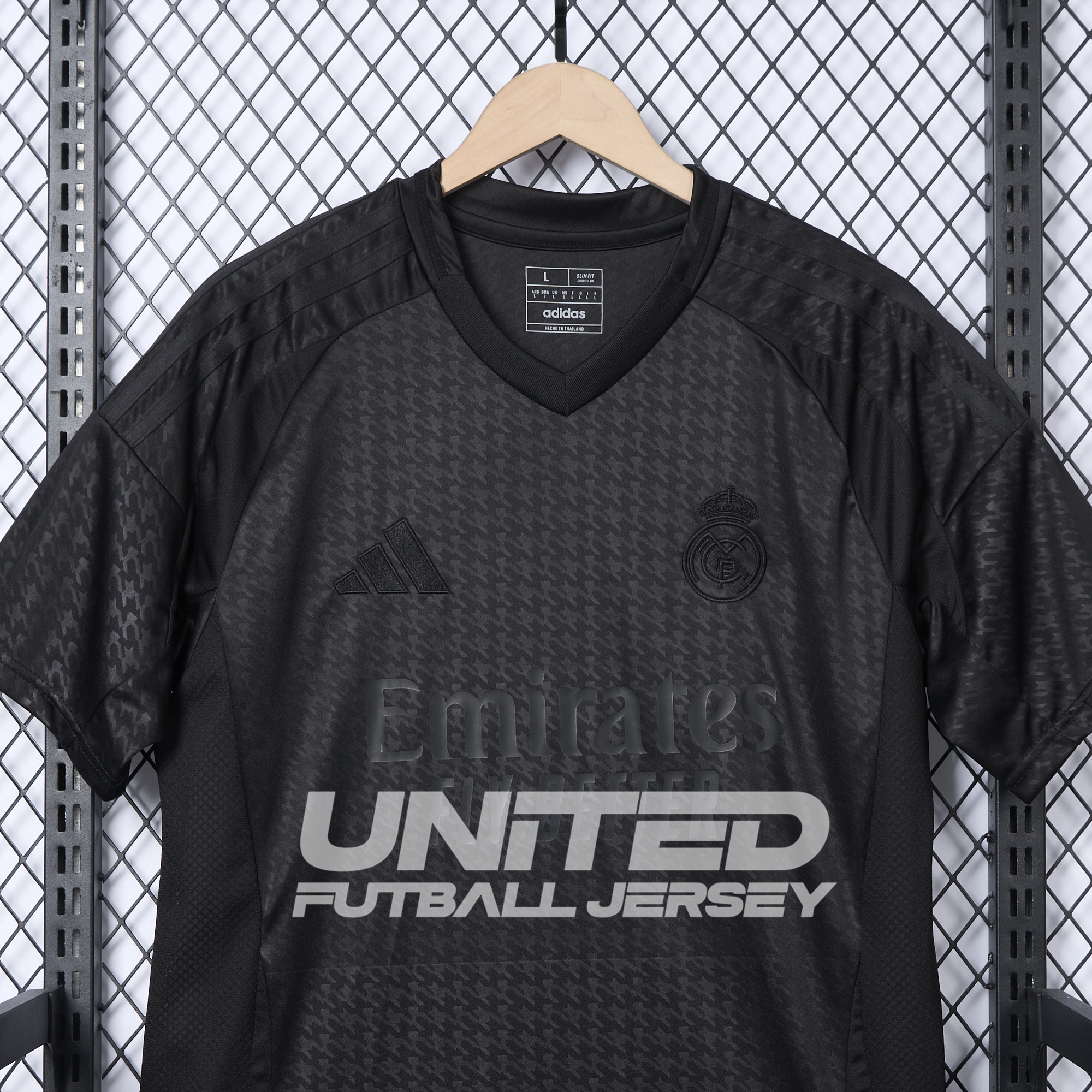 Real Madrid 24-25 Pure Black Special Edition Jersey - Fans Version - Unitedfutballjersey