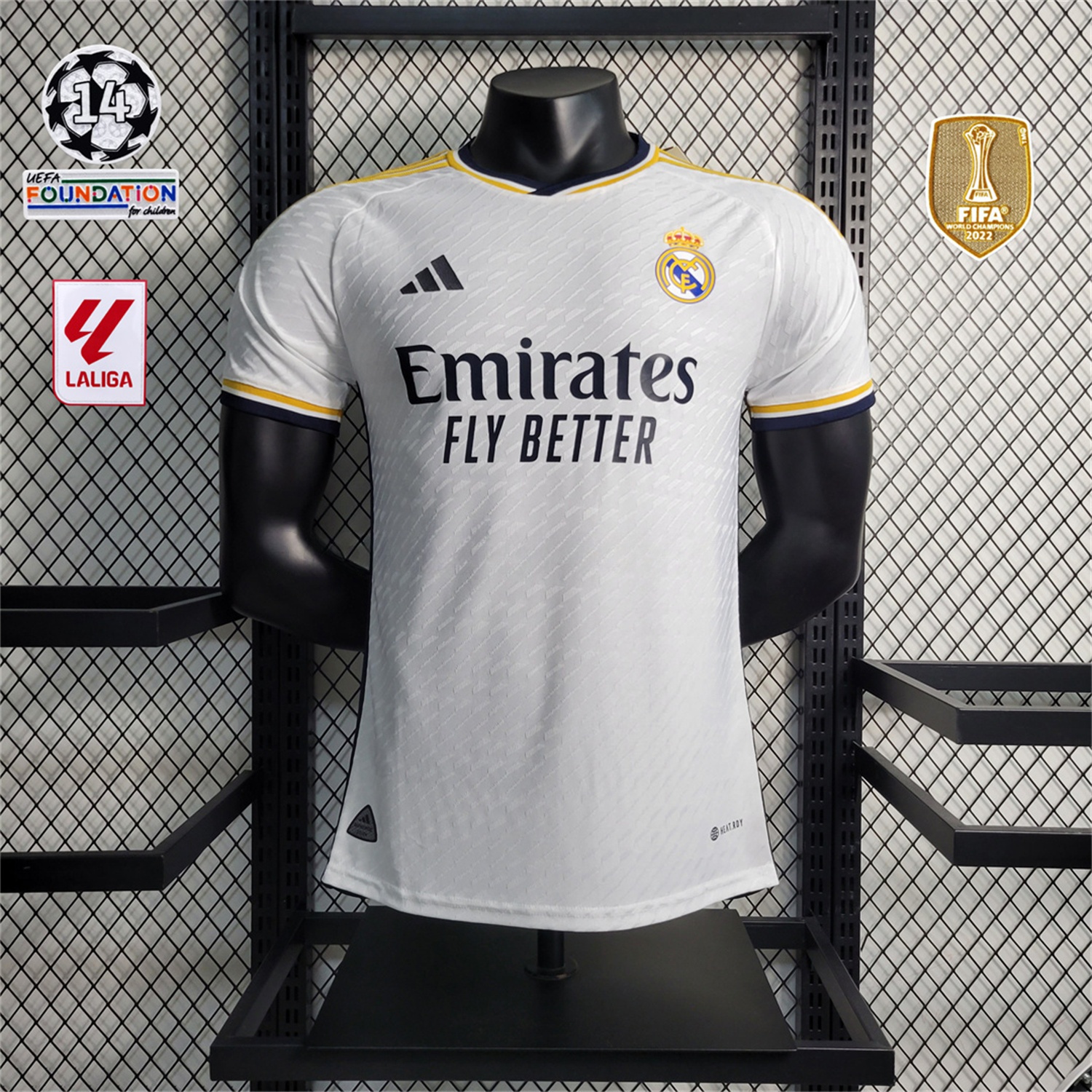 Retro Real Madrid 2023-24 Home Jersey - Player Version - Unitedfutballjersey