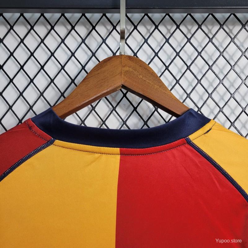 Retro Roma 2001-02 European Home Jersey - Unitedfutballjersey