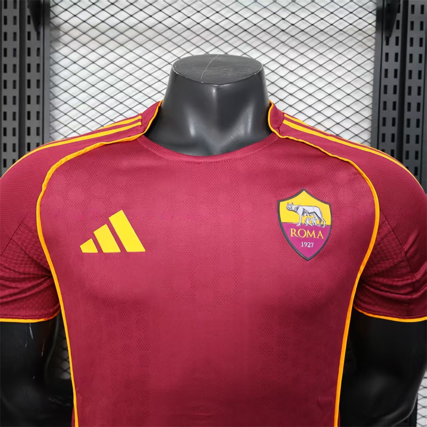 AS Roma 25-26 Home Unsponsored Jersey - Player Version - Unitedfutballjersey