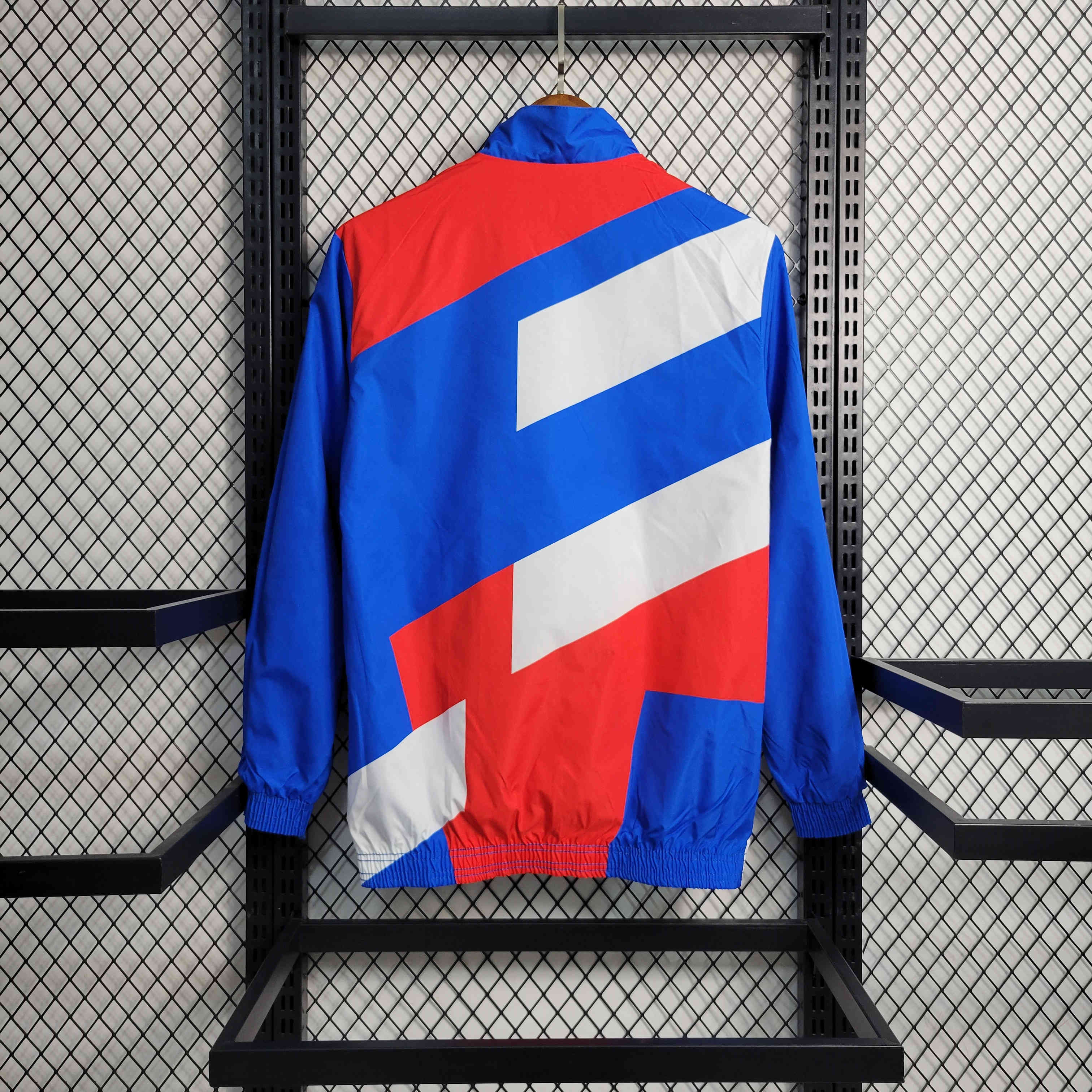 Bayern Munich 23-24 Blue Reversible Windbreaker - Unitedfutballjersey