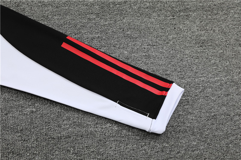 Manchester United 23-24 Long Sleeve Training Set -White - Unitedfutballjersey