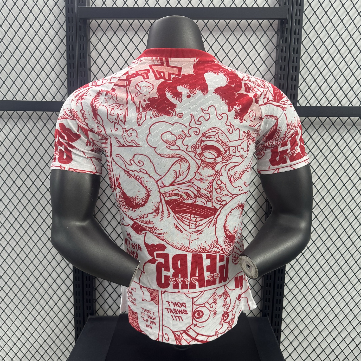 Japan 25-26 Red Line Gear 5 Nika White Special Edition Jersey - Player Version - Unitedfutballjersey