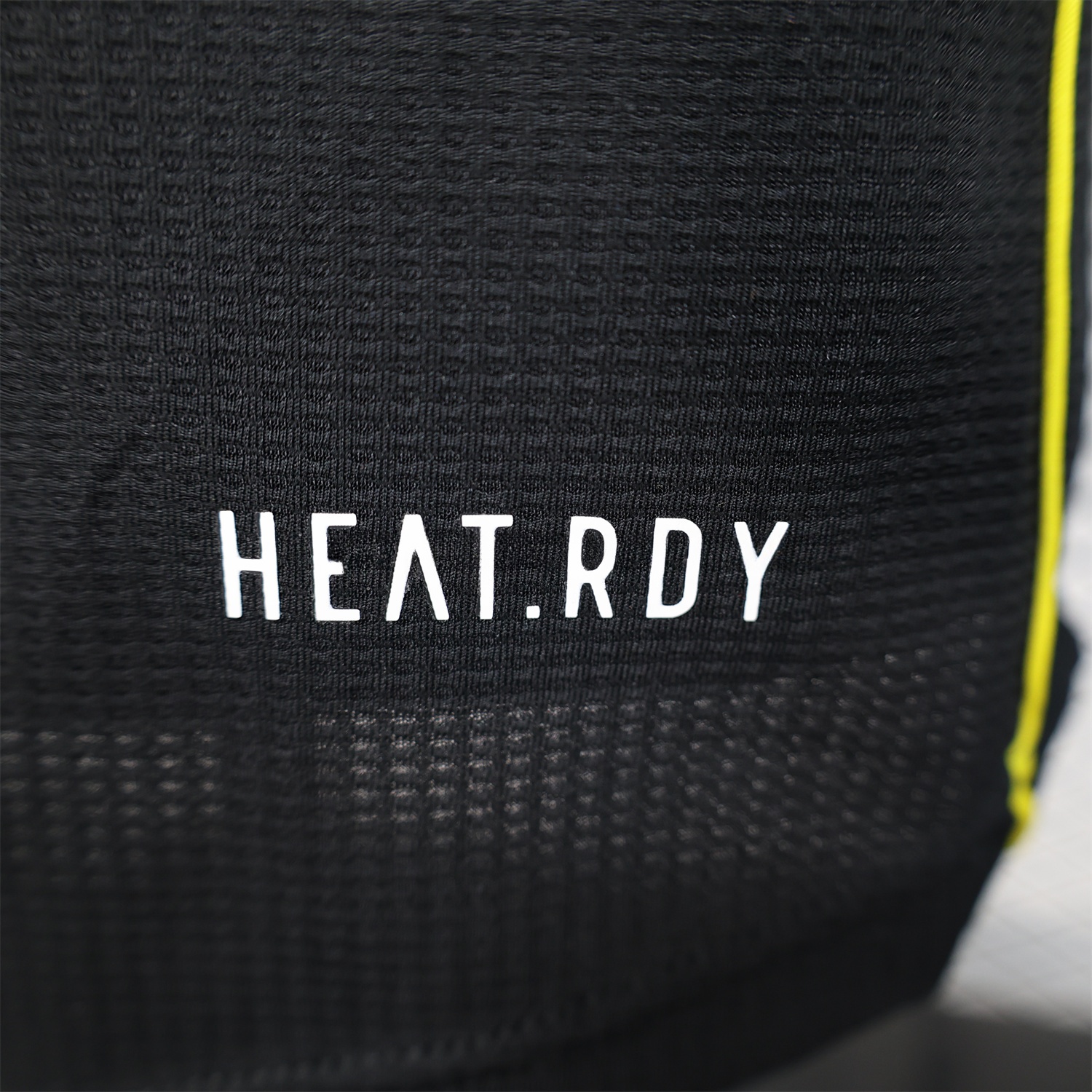 Algeria 25-26 Pure Black Jersey with Yellow Line - Player Version - Unitedfutballjersey