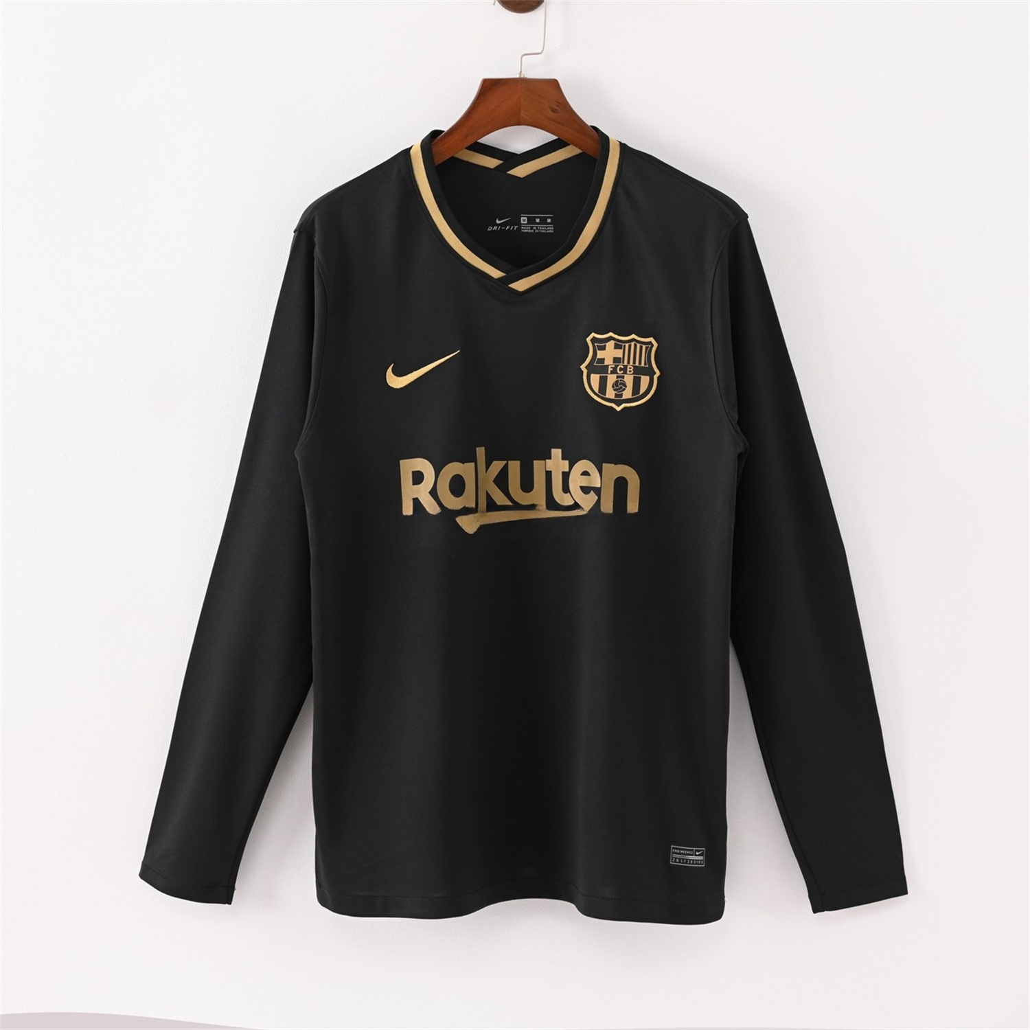 B.A.R.S.A Retro 20-21 Away Long Sleeves Jersey - Unitedfutballjersey