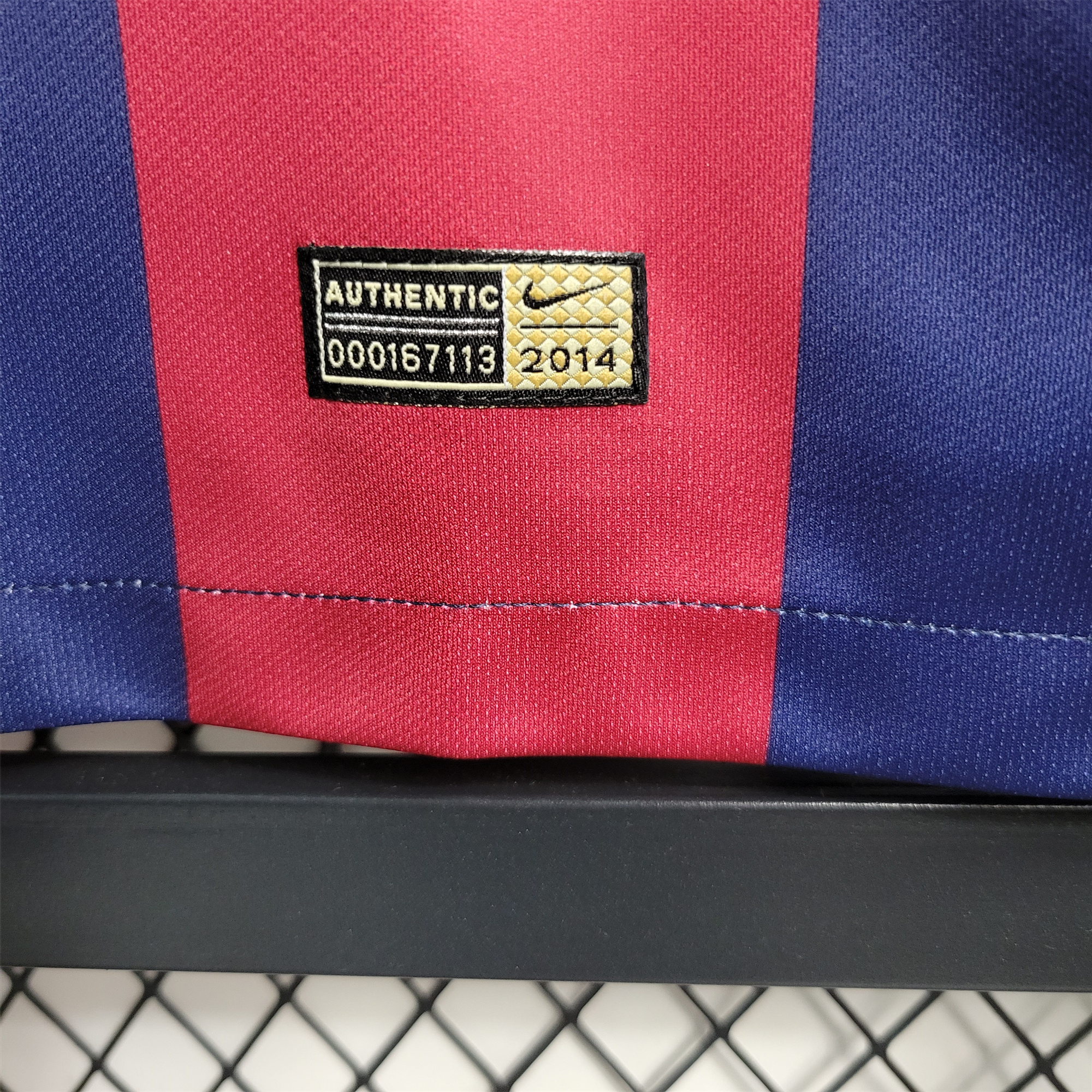 Retro Barcelona 14-15 Home Stadium Jersey - Unitedfutballjersey