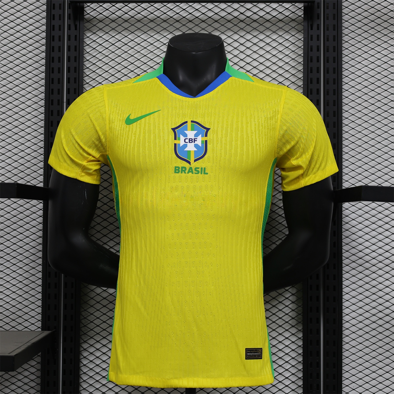 Brazil 2025 Women's Team Home Jersey - Men's Player Version - Unitedfutballjersey